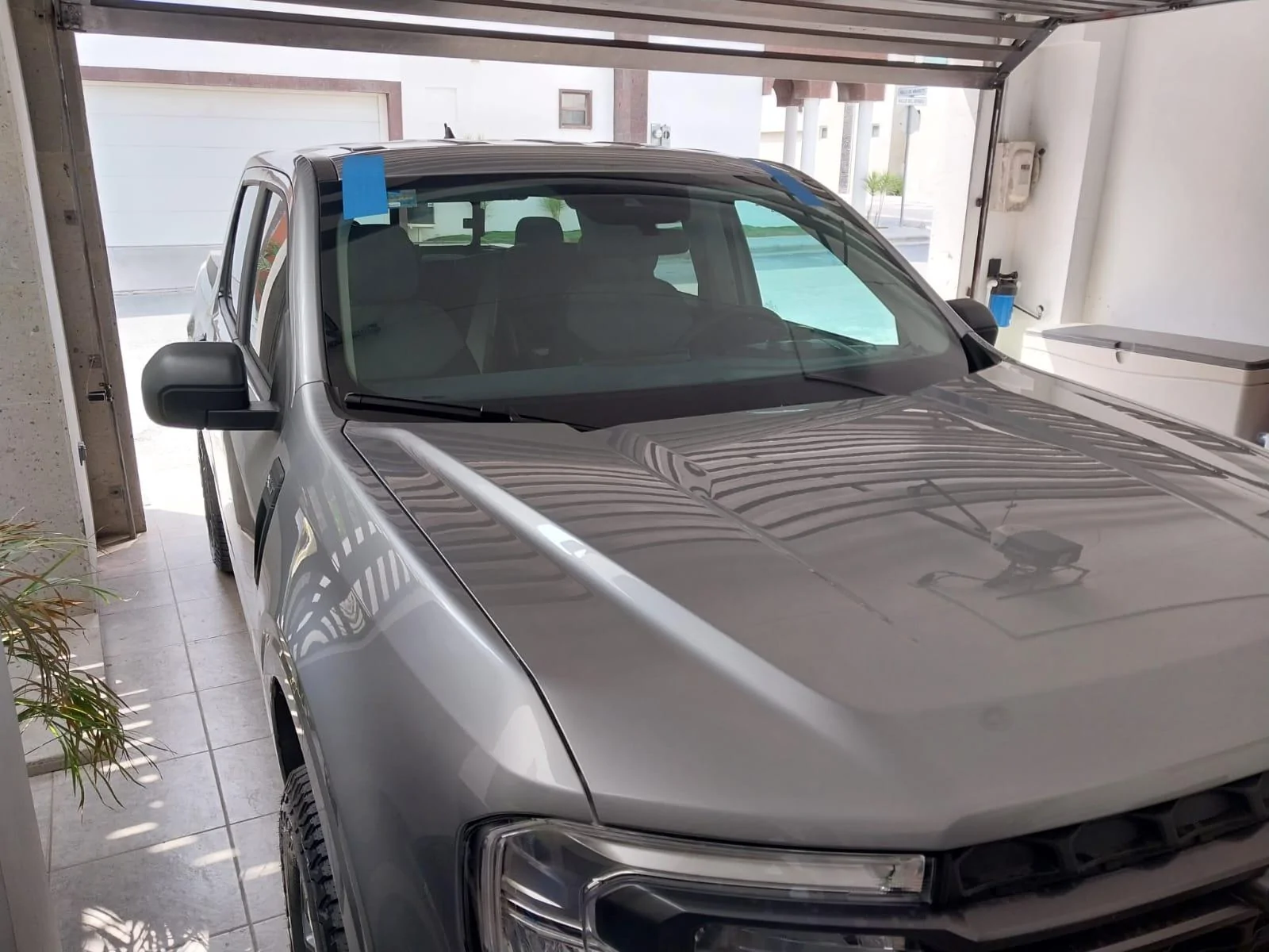 Ford Maverick Soundscreen windshield - My wife never uses my truck ... wind1