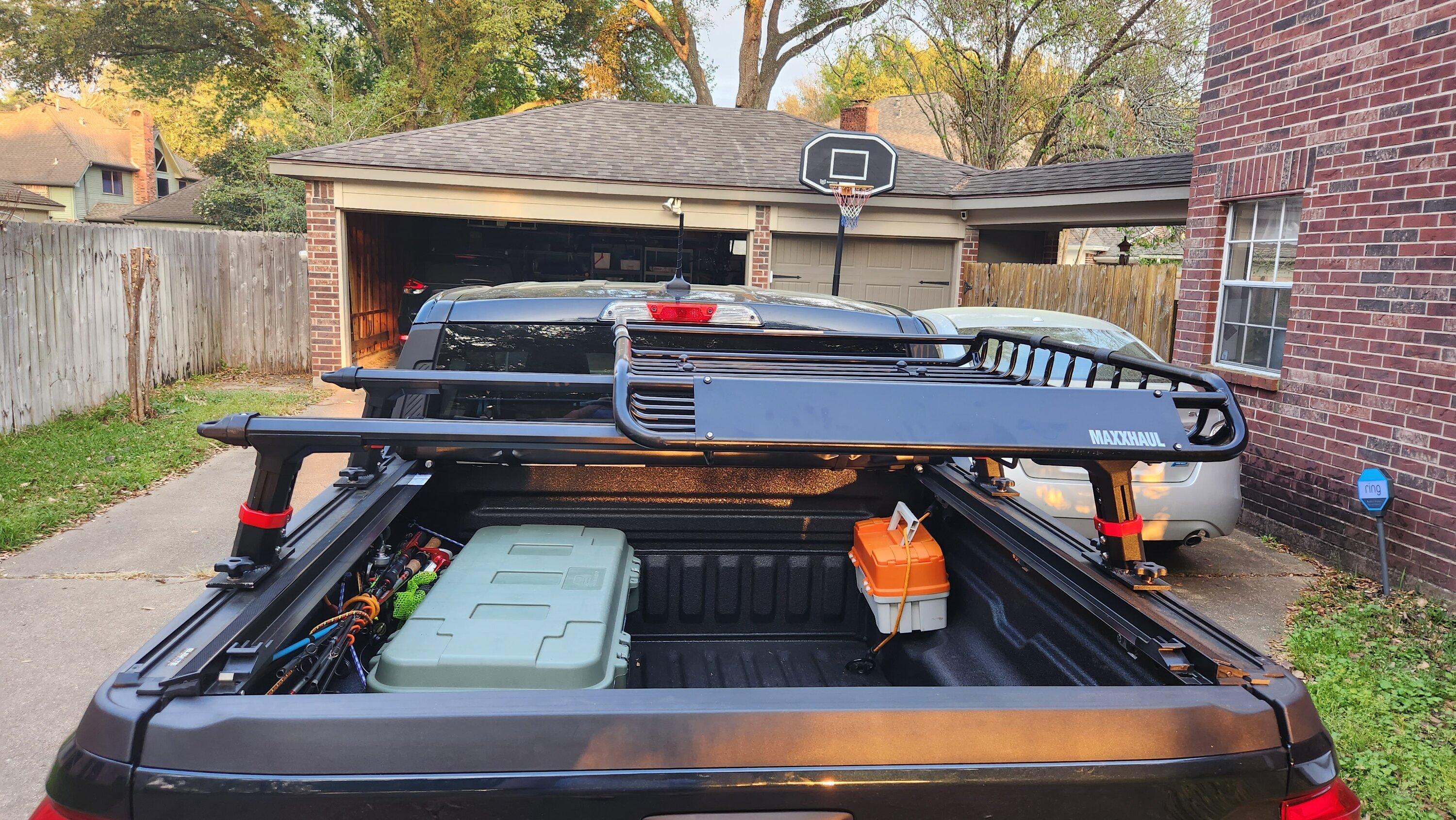 Ford Maverick Soft bed covers that work with tie down rails 20230310_180201