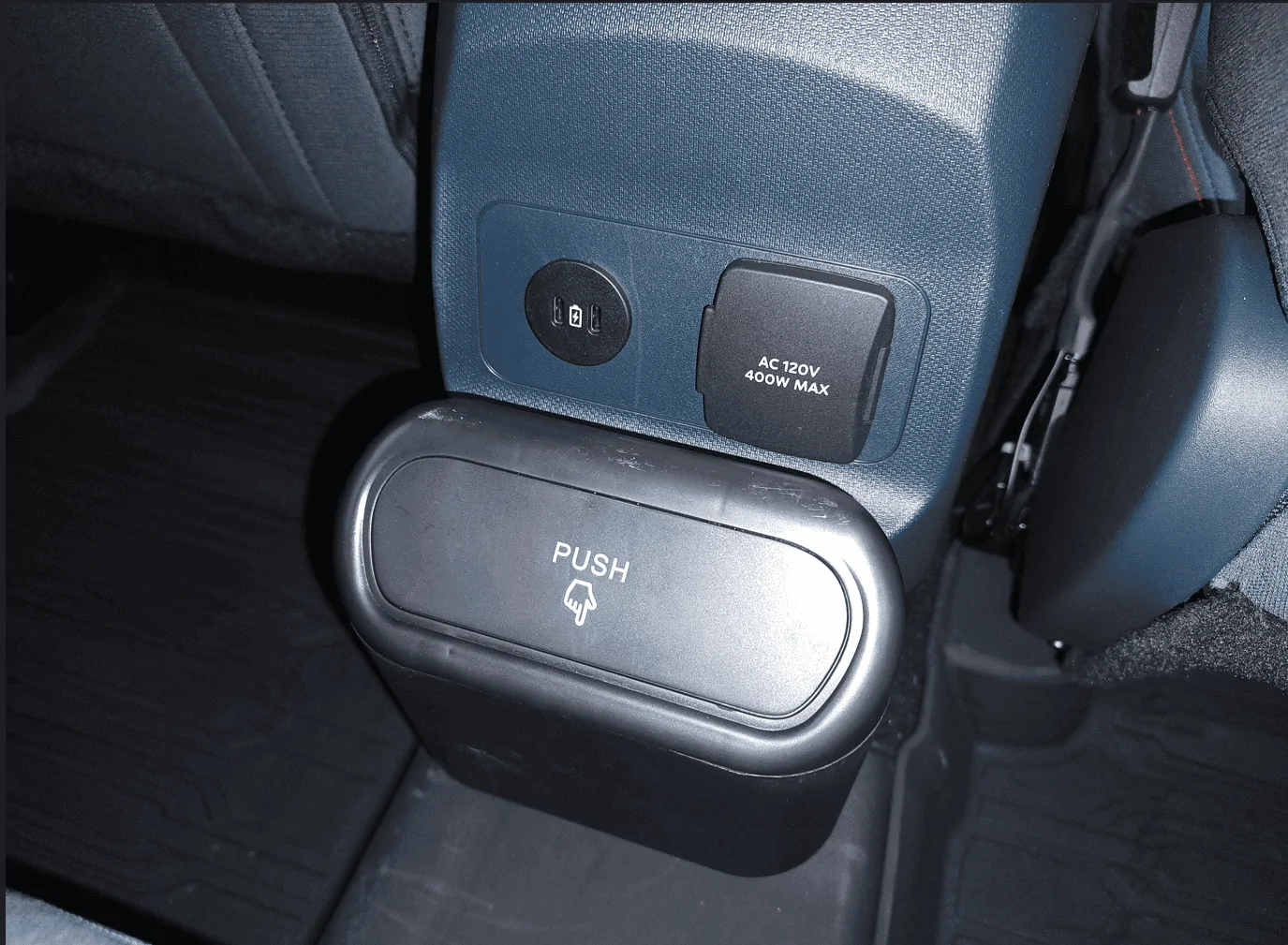 Ford Maverick DIY Trash Can Using FITS 1678574894502