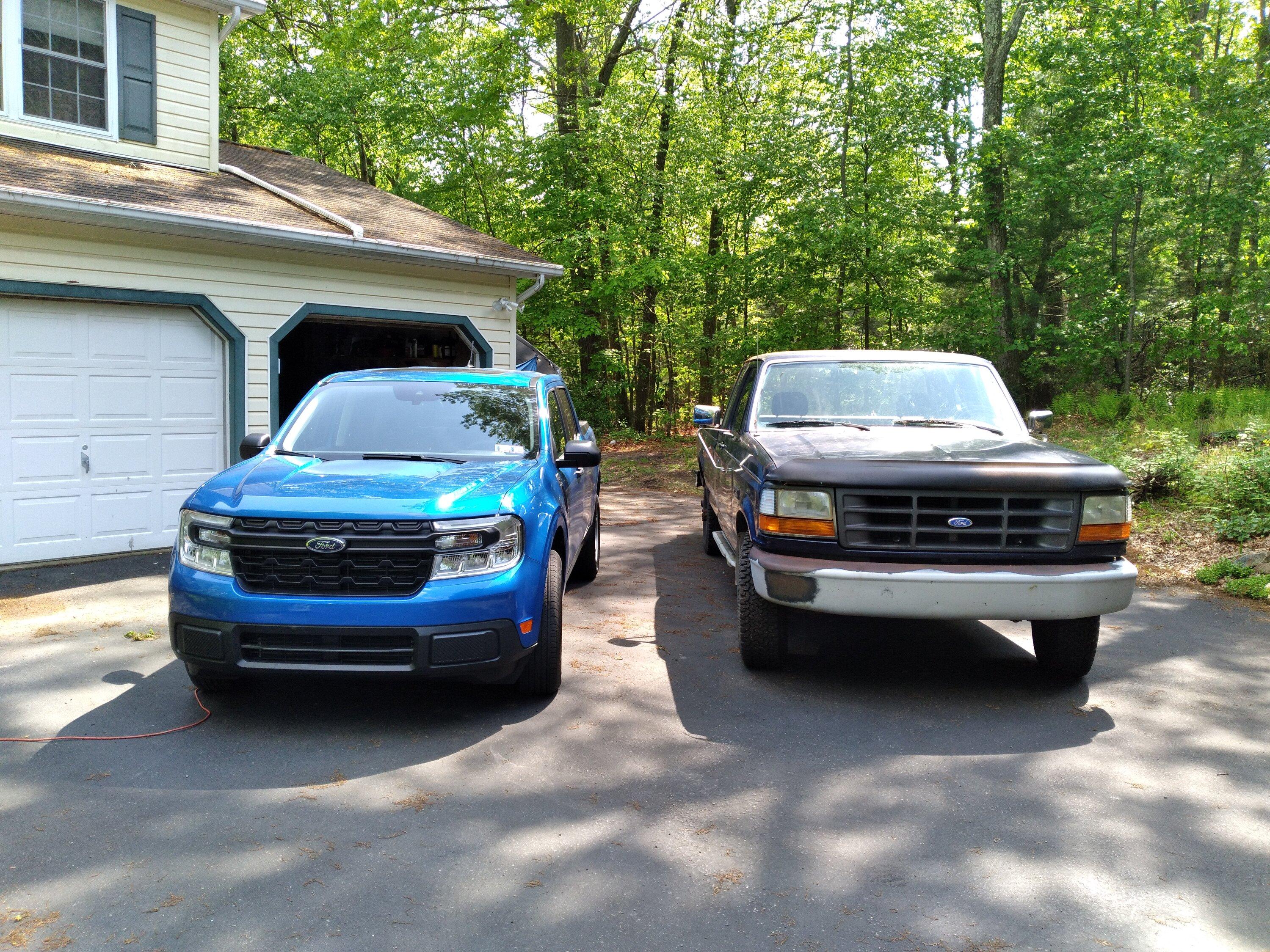 Ford Maverick My Maverick looks tiny... 20220521_151421