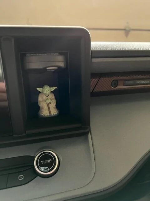 Ford Maverick Creative Ideas for Dash Cubby Storage IMG_9384