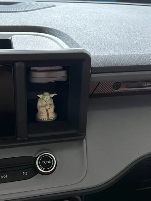 Ford Maverick Creative Ideas for Dash Cubby Storage IMG_9386
