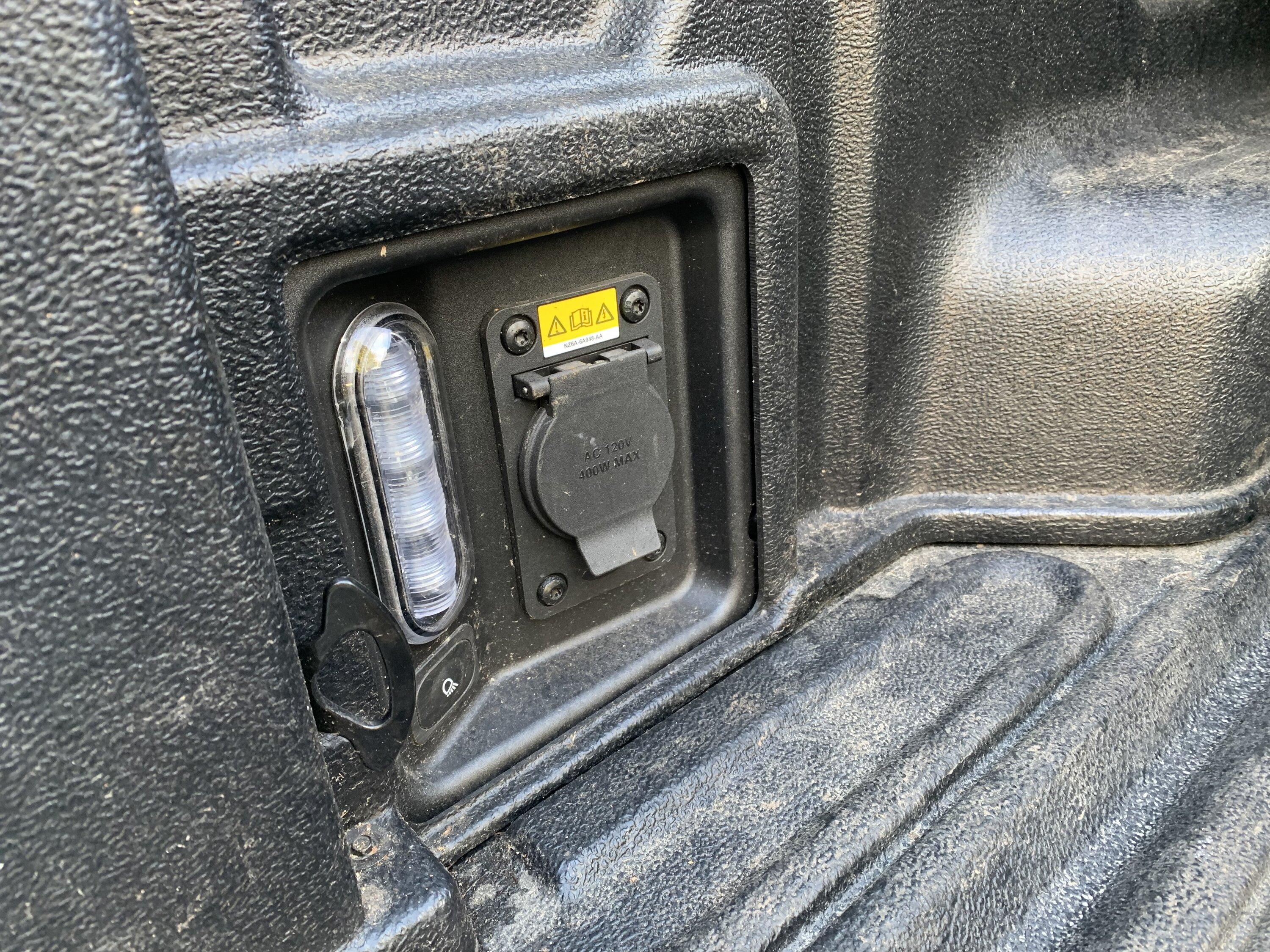 Ford Maverick Drop-in Bedliner cutouts mount behind access panels? image_50733825.JPG