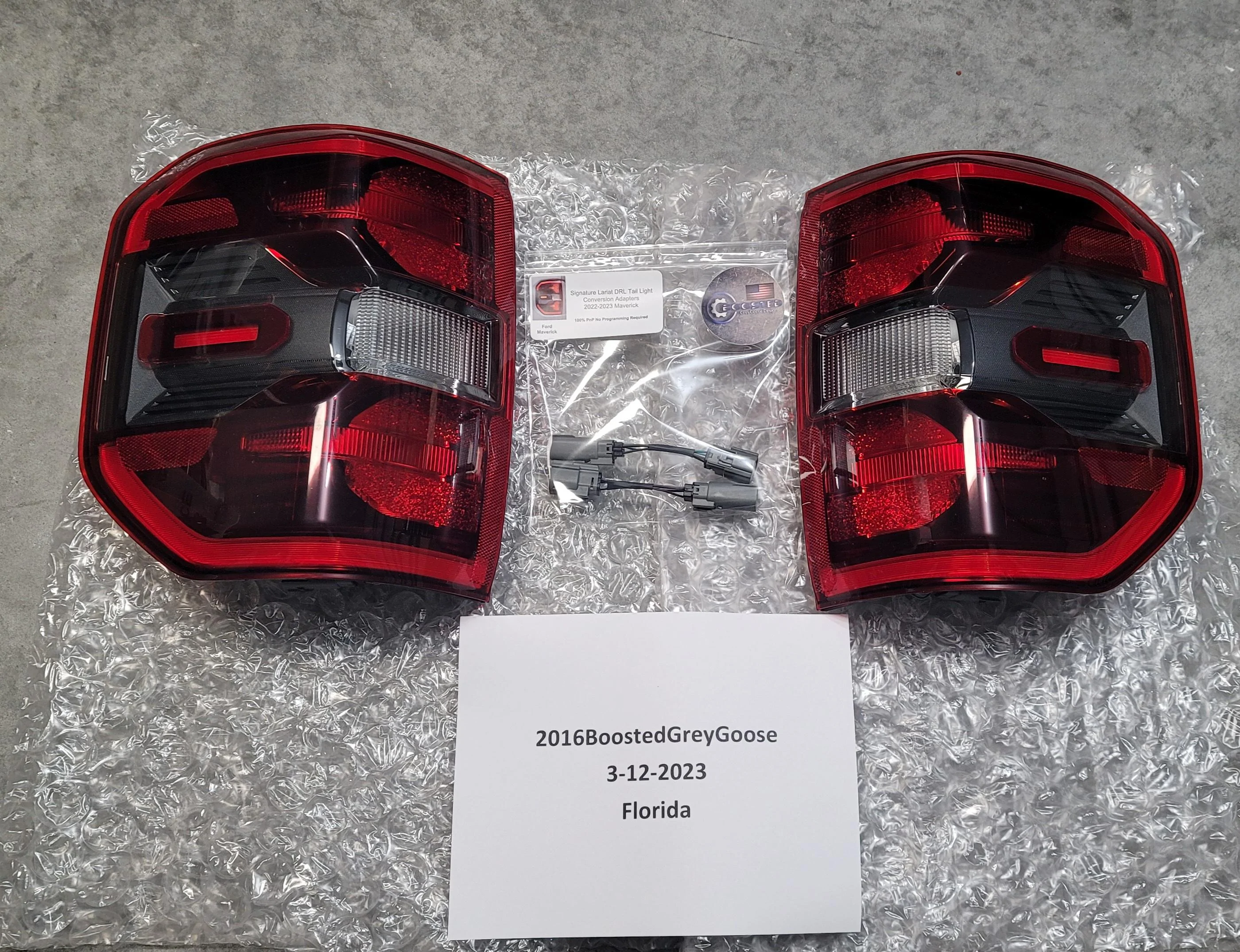 Ford Maverick 2023 BAP Lariat Tail Lights For Sale 20230312_142842