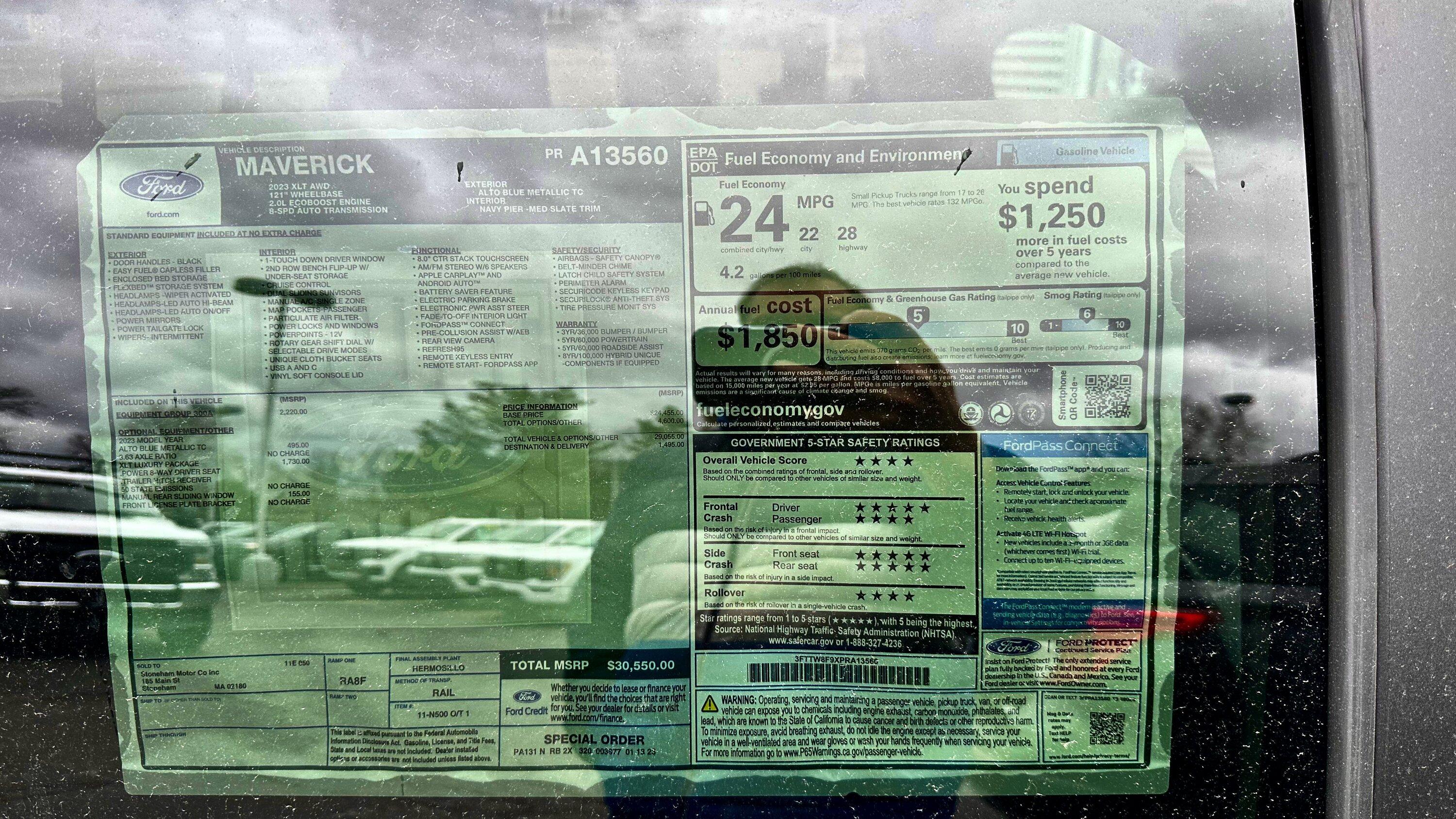 Ford Maverick Dealership Premiums: To Pay or Wait? IMG_0785