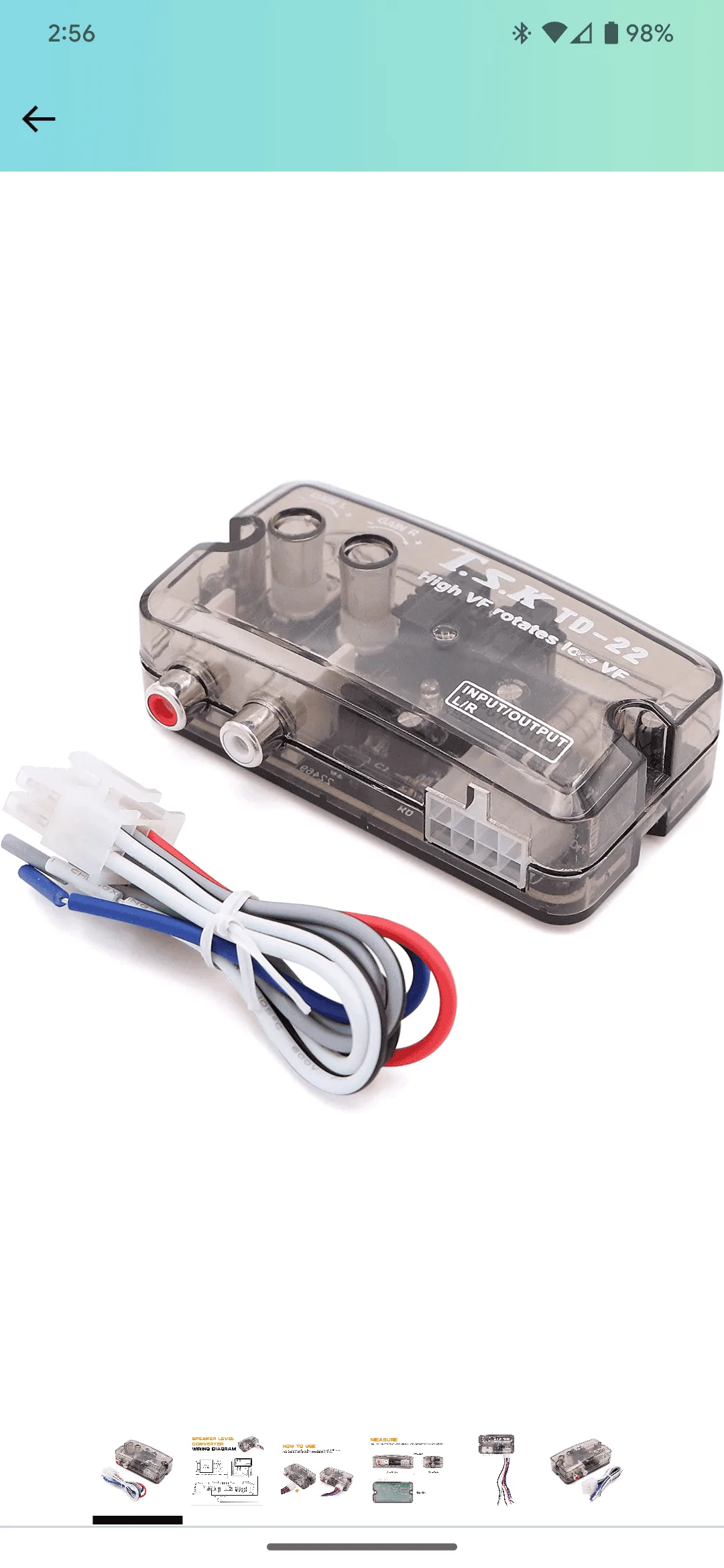 Ford Maverick Rear speaker wires for sub install -- use this location to tap into the left and right speakers Screenshot_20230313-145616