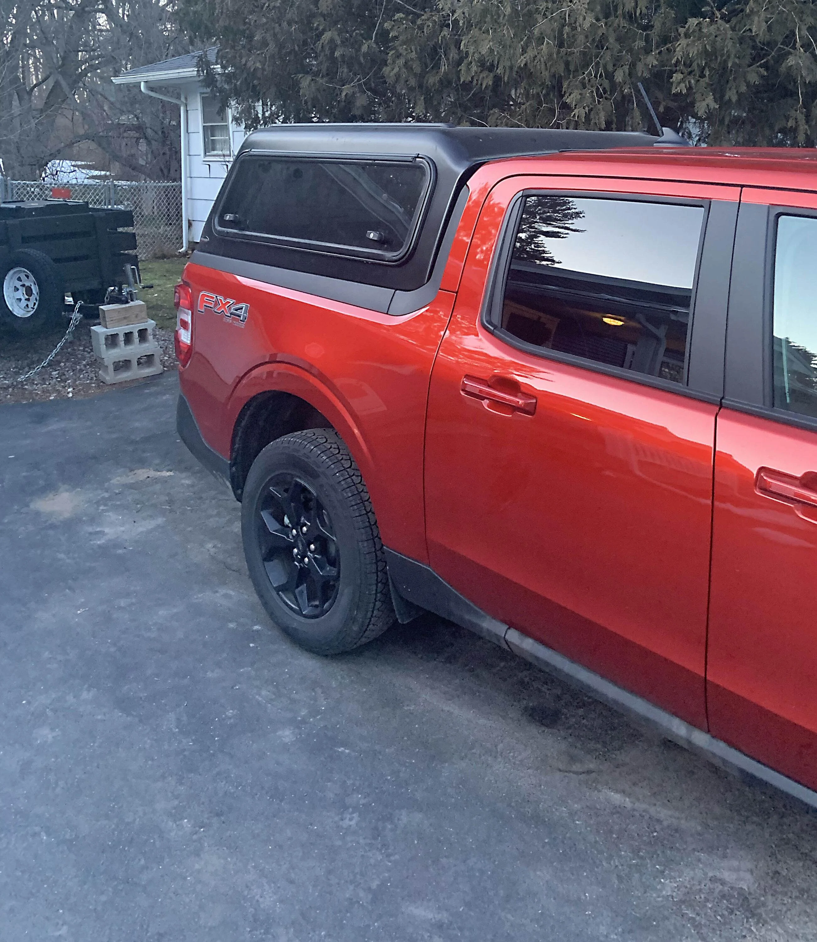 Ford Maverick HOT PEPPER RED Maverick Photos Thread Front