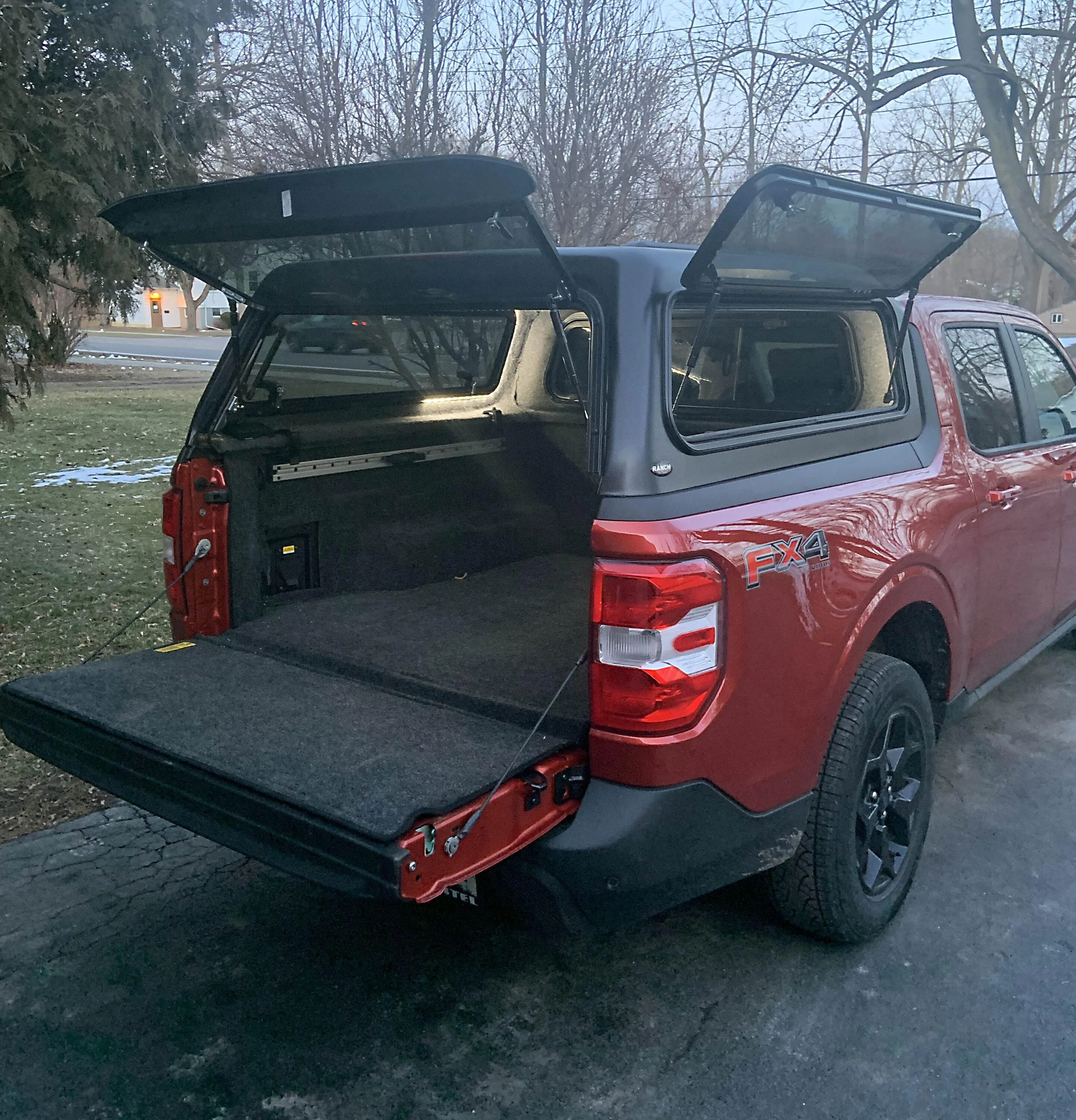 Ford Maverick HOT PEPPER RED Maverick Photos Thread Doors_open