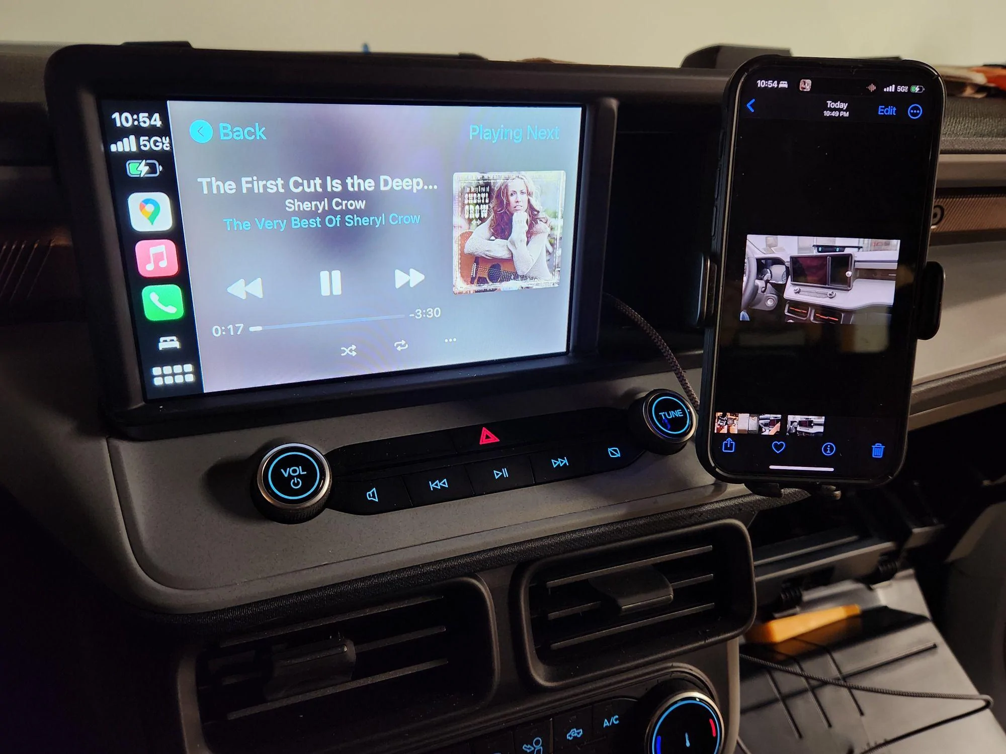 Ford Maverick New Phone Mount Option from Course MotorSports A9E215D2-02FA-4BAA-802E-D8B5AEB22D8C