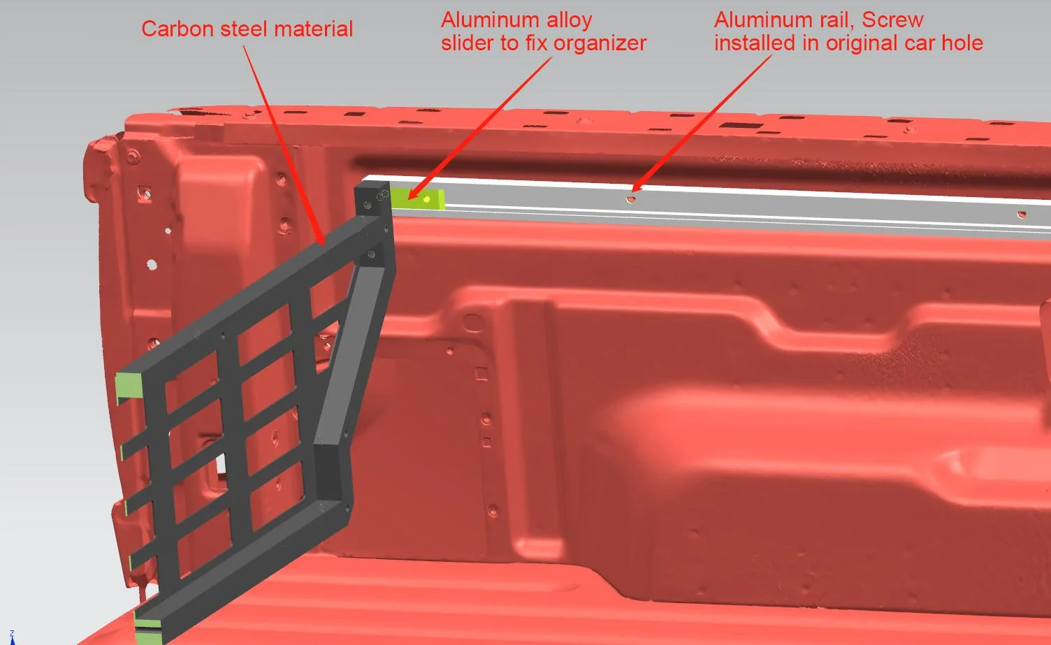 Ford Maverick Mabett | Bed Divider Kit Option for Maverick Flexbed 1679128014366