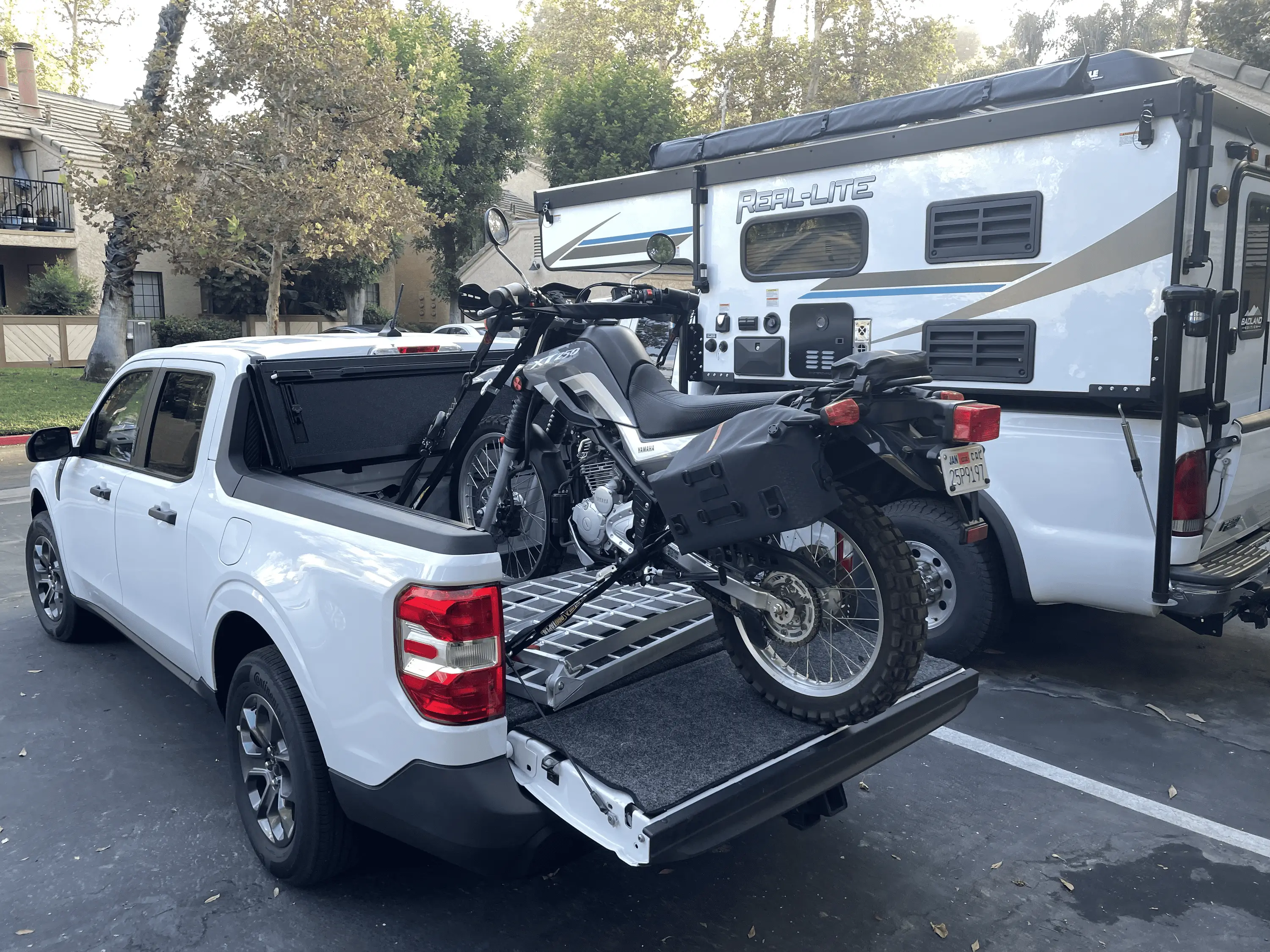 Ford Maverick Motorcycle Ramp / Bed Extender - "Compact Ready Ramp" tempImagenWRMjk