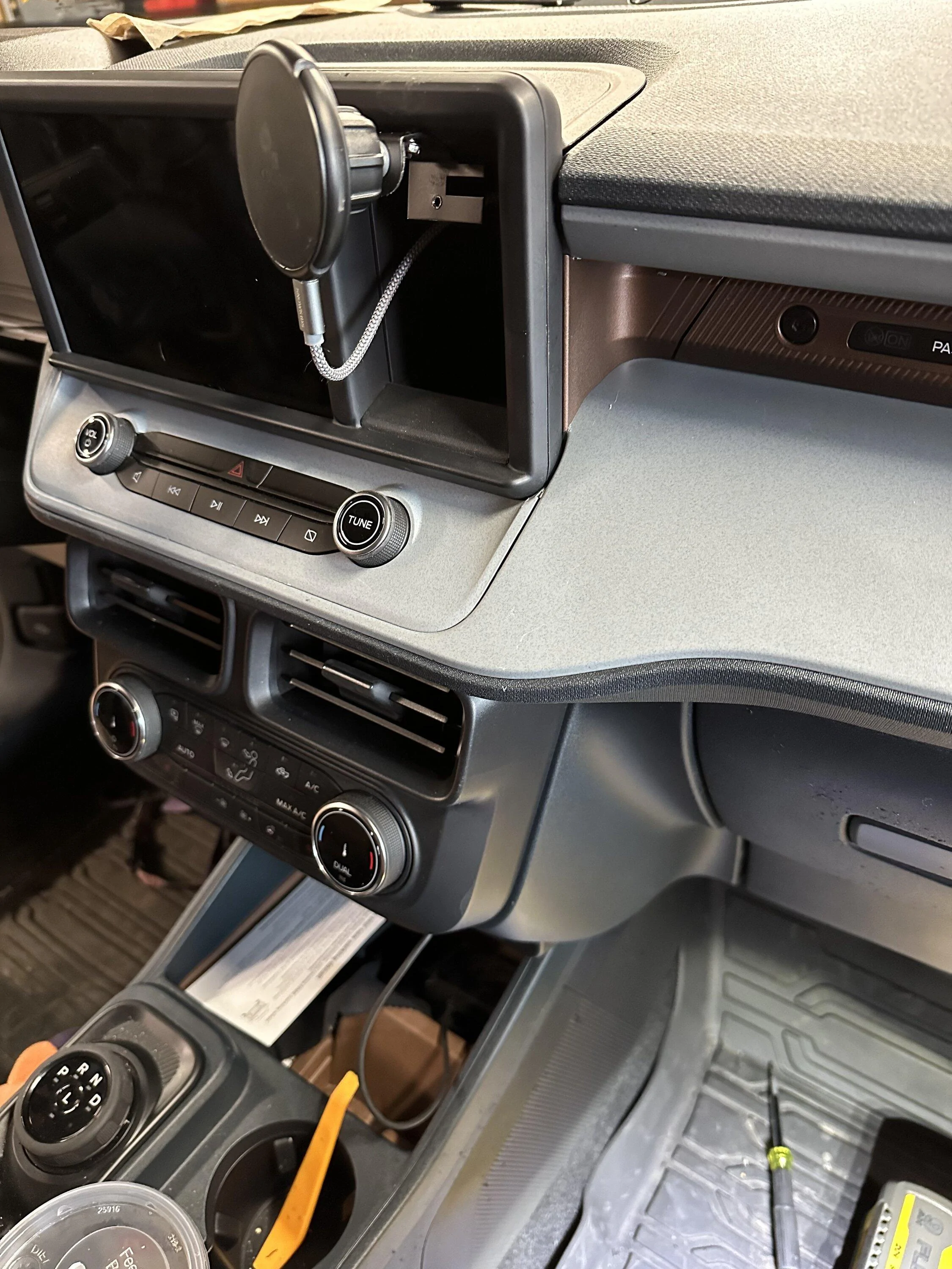 Ford Maverick New Phone Mount Option from Course MotorSports 07DF2DF4-0A9C-47EE-AC13-6D1795221A87