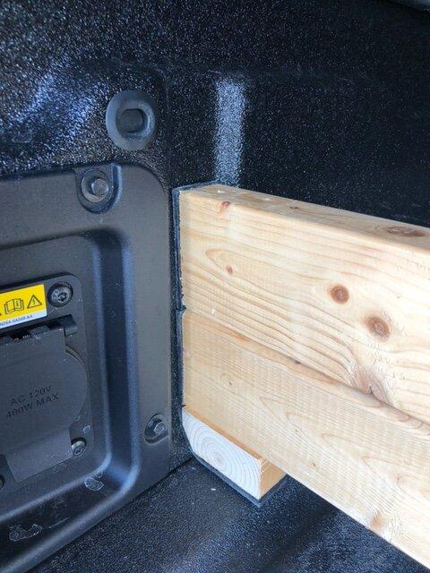 Ford Maverick 2x6 Bed Divider for the Flexbed y