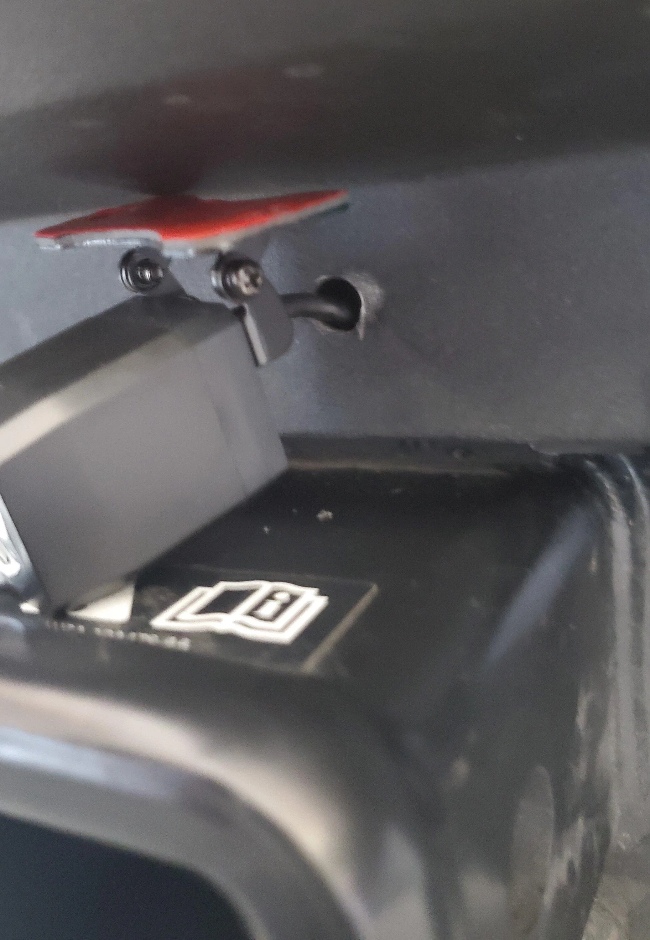 Ford Maverick Auto-Vox V5 Pro Video Mirror installed - Maverick Lariat Auto-Vox Rear Camera Bumper install Photo 1
