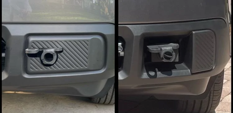Ford Maverick Installed FX4 bumper on my lariat for blue ox base pate 6928EF5B-43D8-462C-82A4-3A1F7E88D1FA