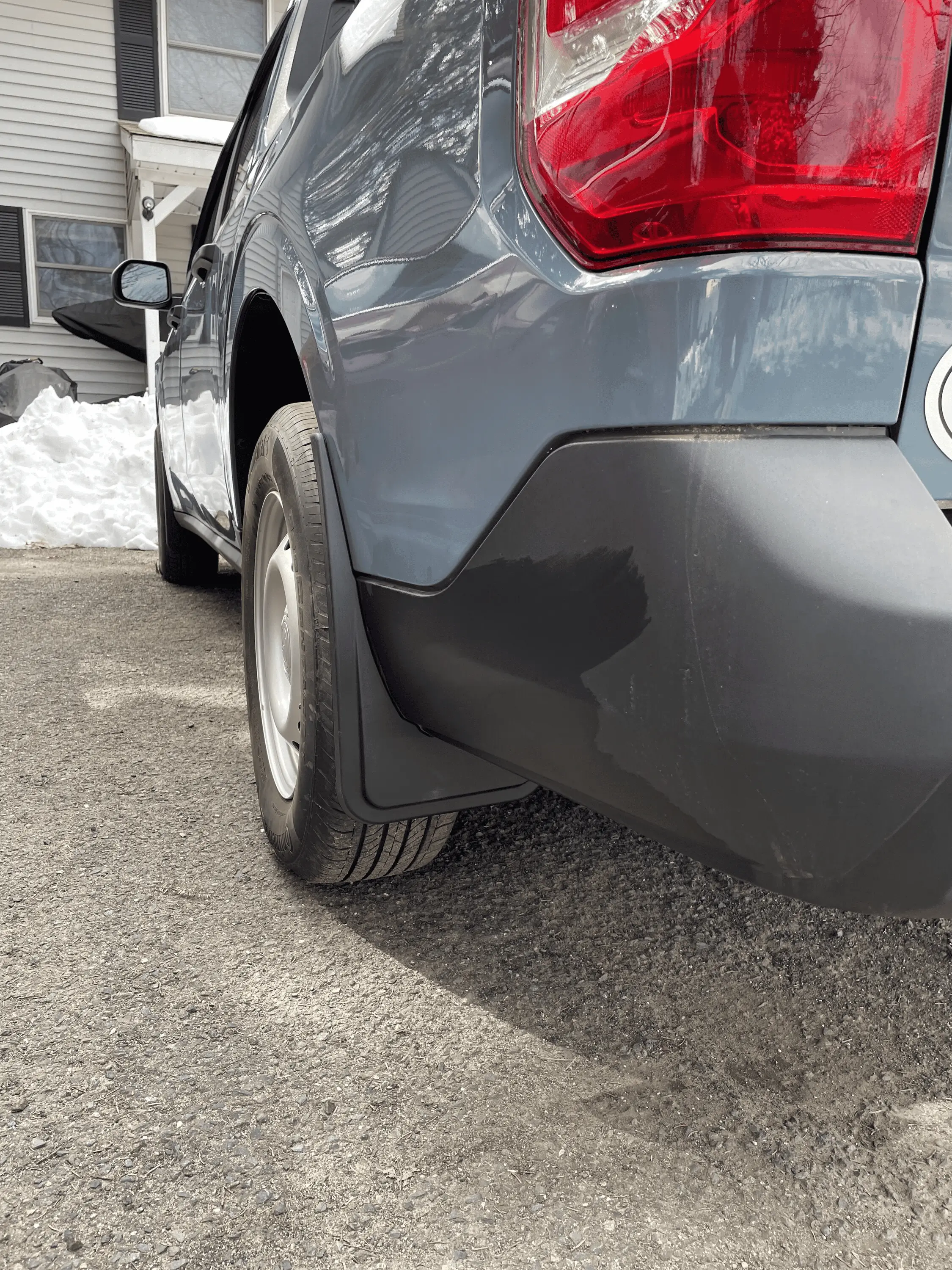 Ford Maverick Adding Muslogy Mud Flaps While Protecting The Paint Surface [10% Discount] 1679453674595