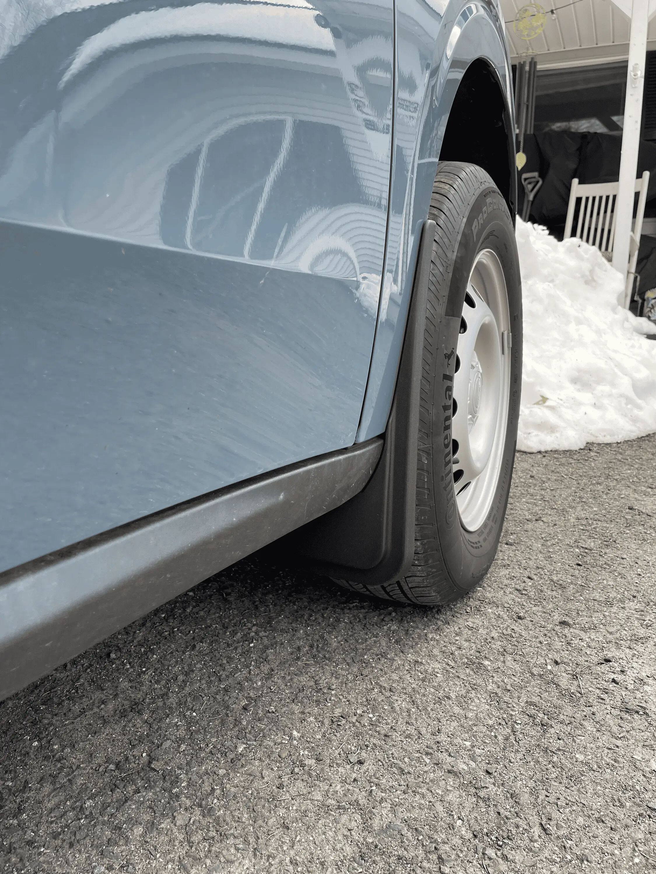 Ford Maverick Adding Muslogy Mud Flaps While Protecting The Paint Surface [10% Discount] 1679453737081
