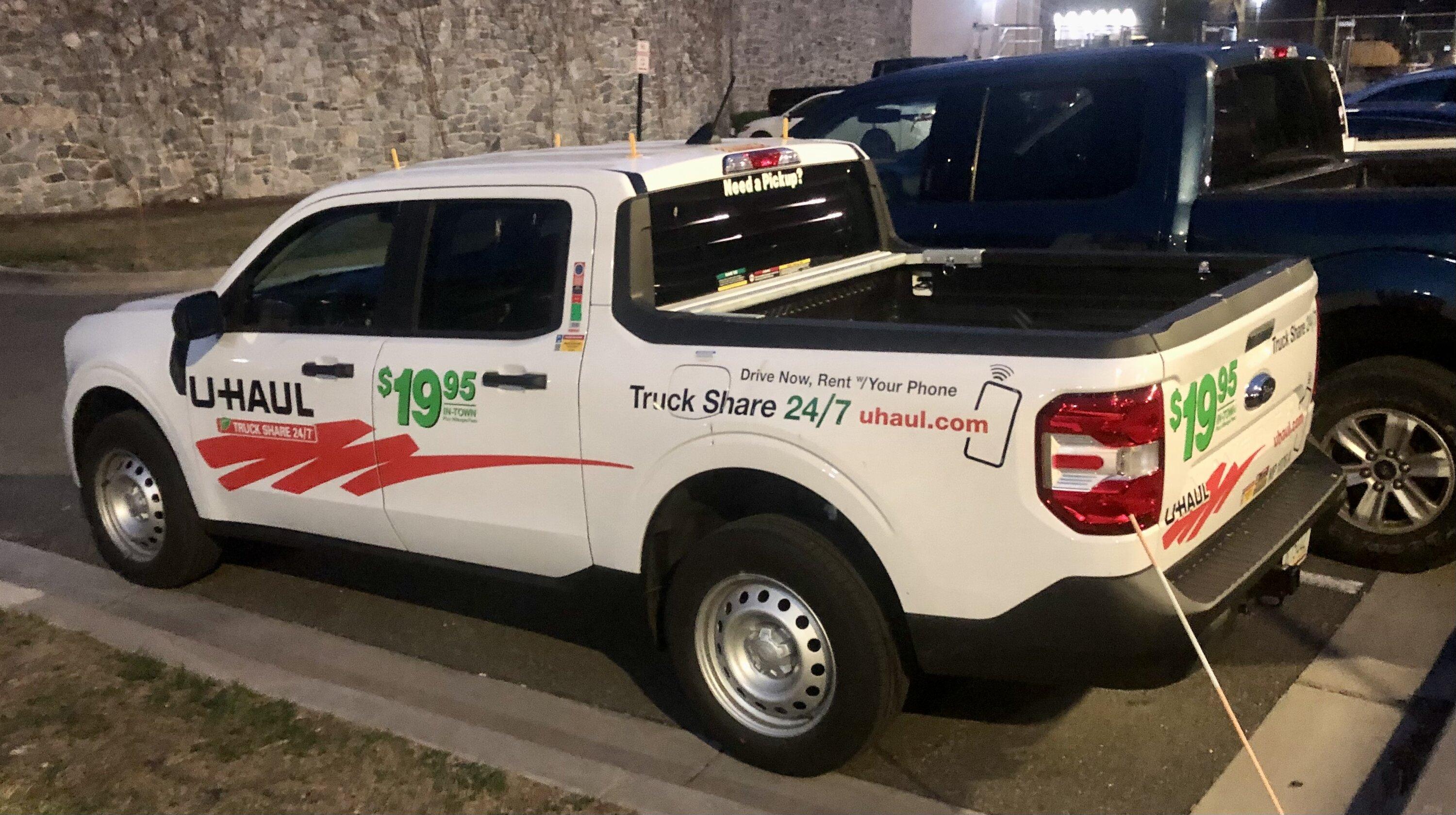 Ford Maverick Mavericks now for rent at U-Haul 6DAAE1BB-13EF-4AE6-9E82-AC5C8566DB0C
