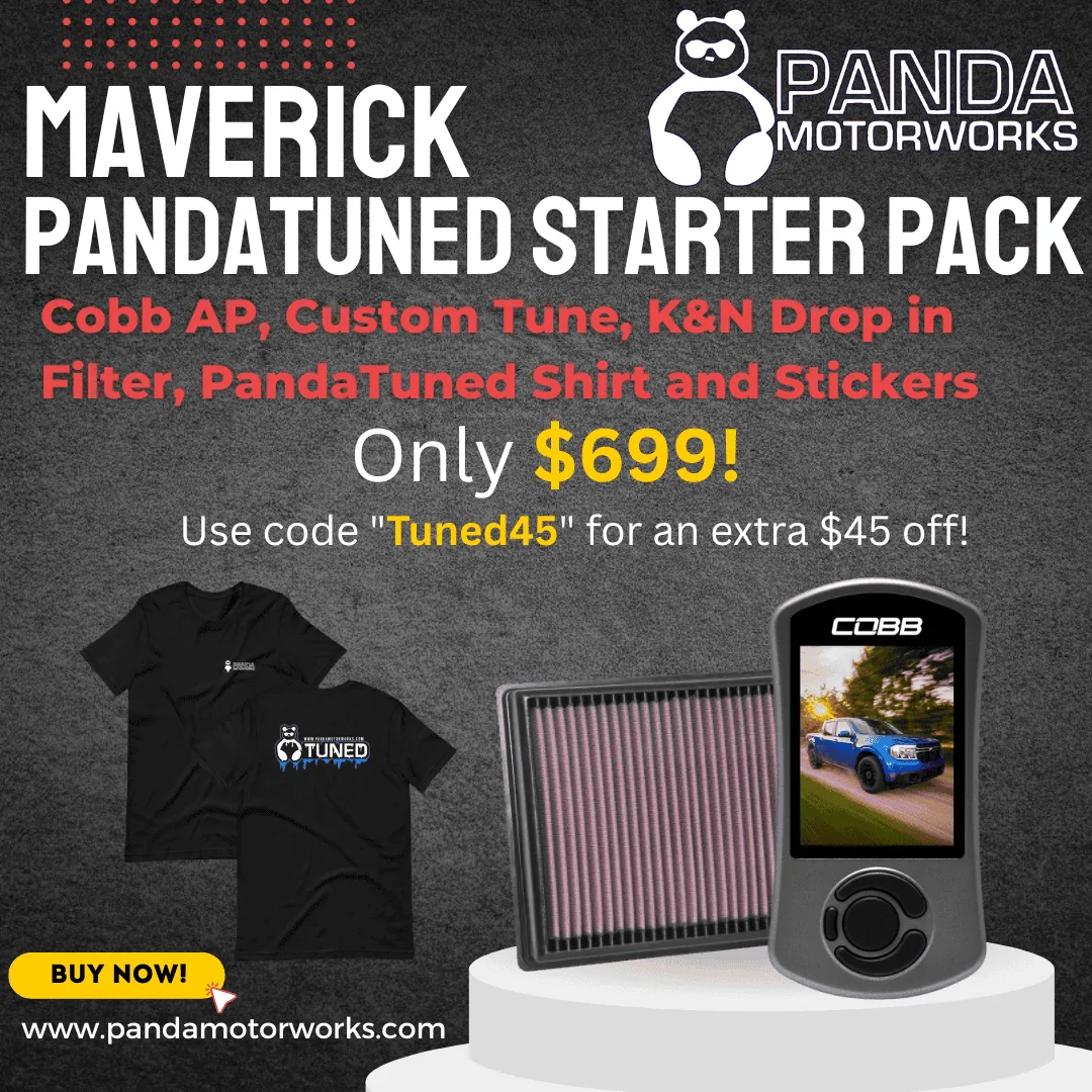 Ford Maverick Introducing the PandaTuned Starter Pack for the Maverick Ecoboost MavStarterPack