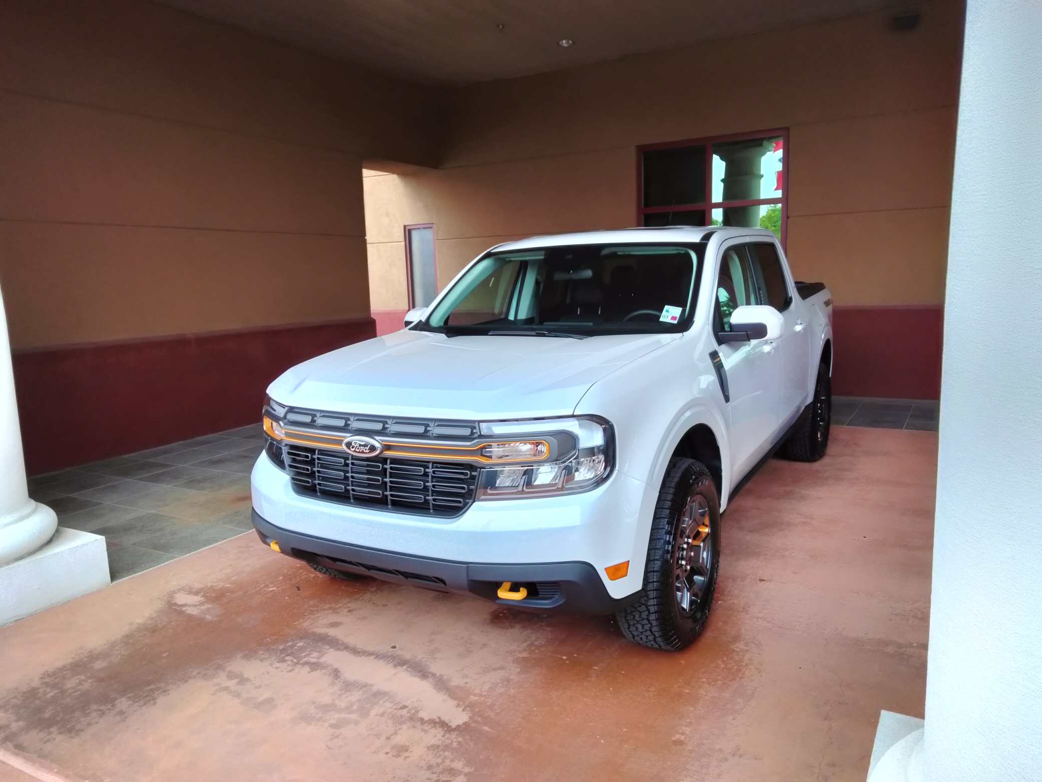 Ford Maverick Intro front from driver