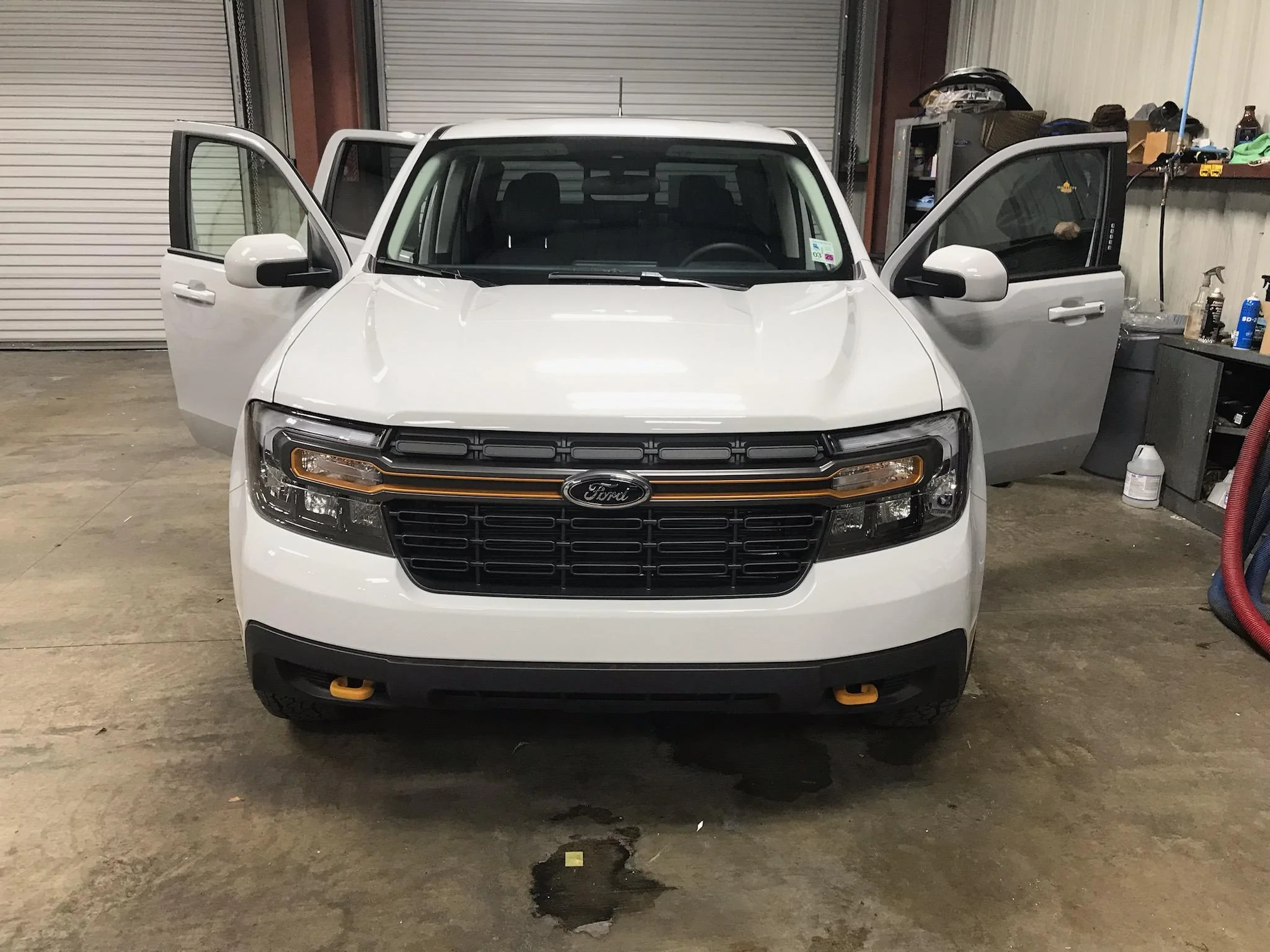 Ford Maverick Intro front open doors
