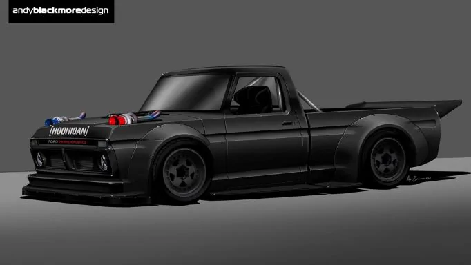 Ford Maverick Murdered Out Maverick? hoonitruck6