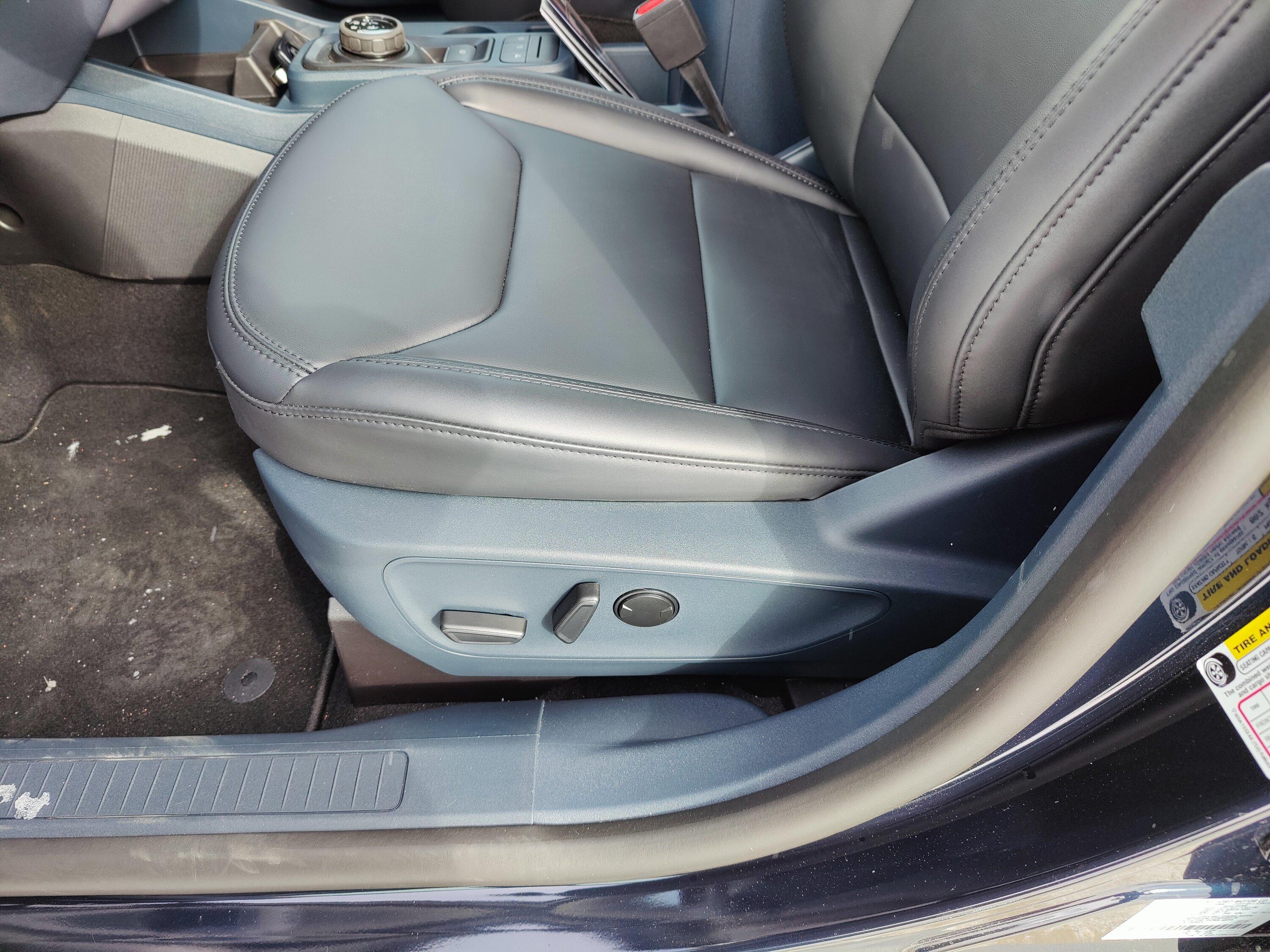 Ford Maverick Murdered Out Maverick? Blue seat base