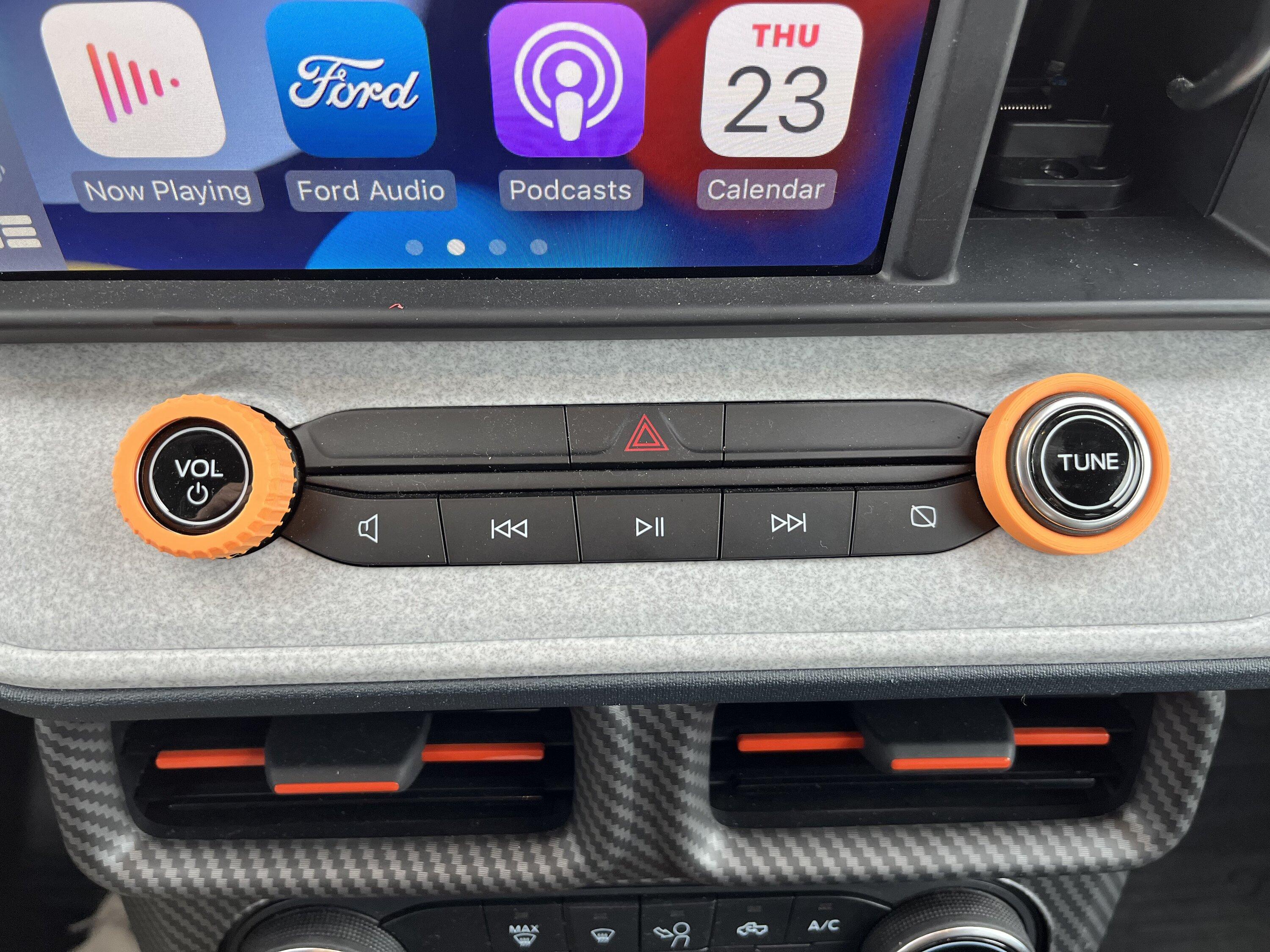Ford Maverick Custom Maverick Dial Covers DIY - 3D Printed F1BB7DB6-B623-4072-986D-A5B45877A74C