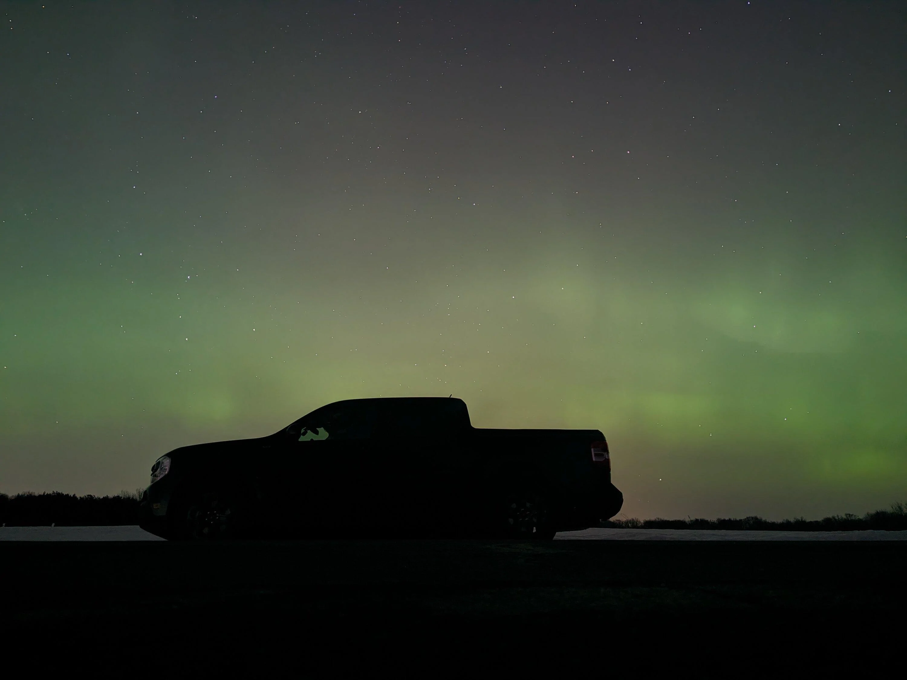 Ford Maverick Watching the Northern Lights with my Maverick 🌒 PXL_20230324_044938974.NIGHT