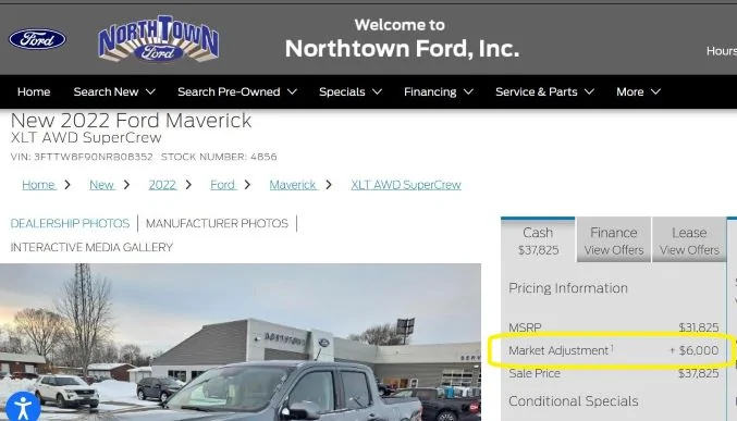 Ford Maverick Model Year 2023 Maverick will end October 14 Northtown Ford ADM