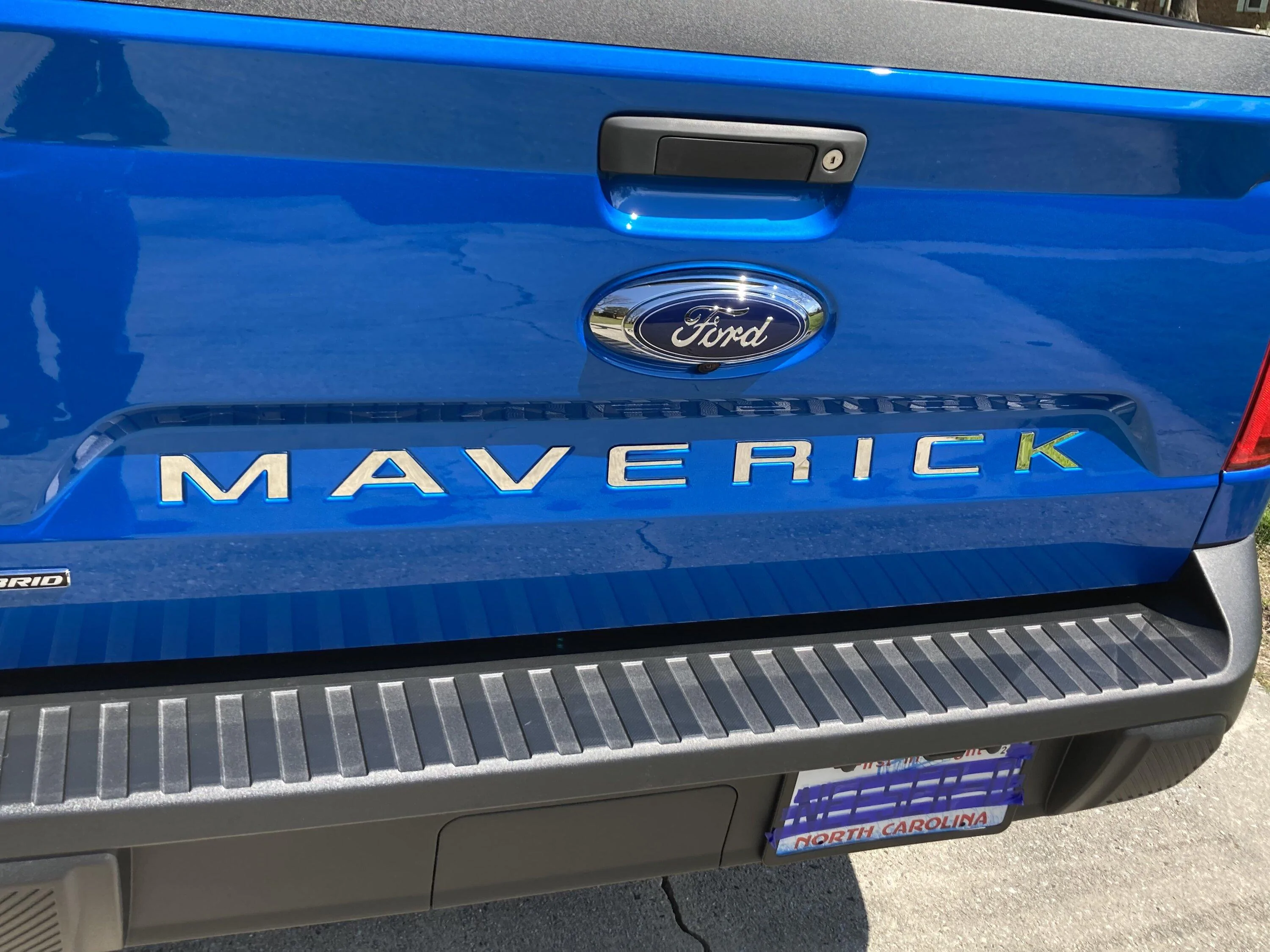 Ford Maverick Tailgate letters 0AAA0261-3CDF-4C33-A75B-1F0059753919