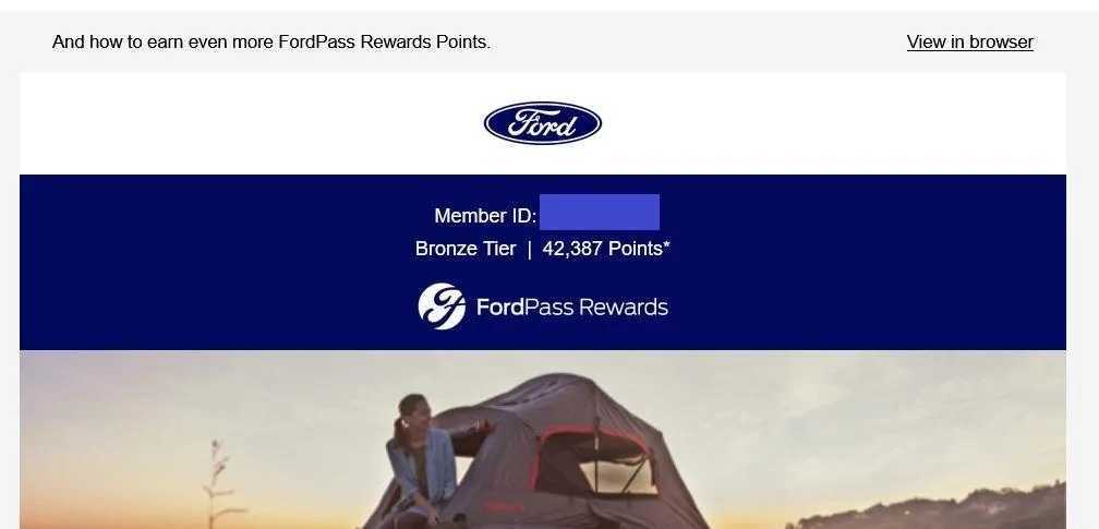 Ford Maverick Friday Funny - Ford Pass Rewards email Ford Pass