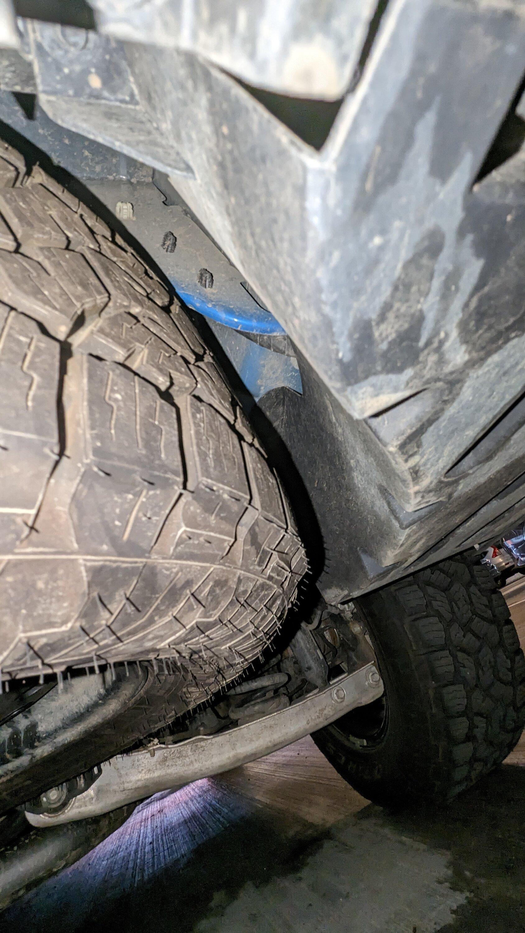 Ford Maverick OE FX4 Tire as a Spare PXL_20230324_210305560