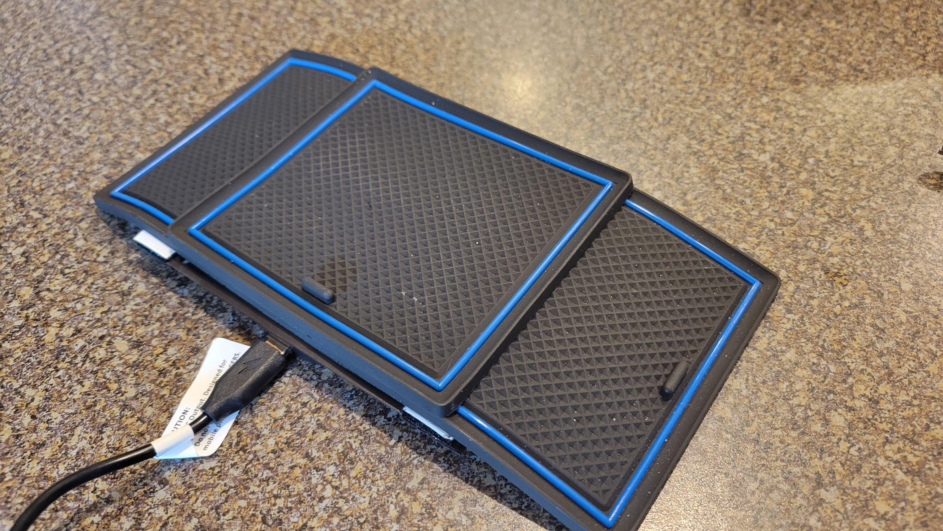 Ford Maverick DIY Project: Wireless charger, hidden MA1 dongle, ambient lighting, rewire of USB, & clean up 20230323_145530