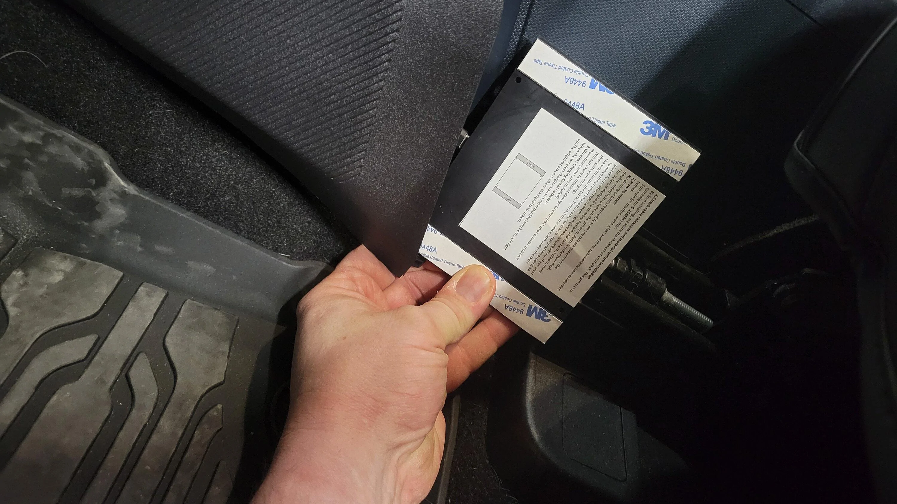 Ford Maverick DIY Project: Wireless charger, hidden MA1 dongle, ambient lighting, rewire of USB, & clean up 20230324_193300
