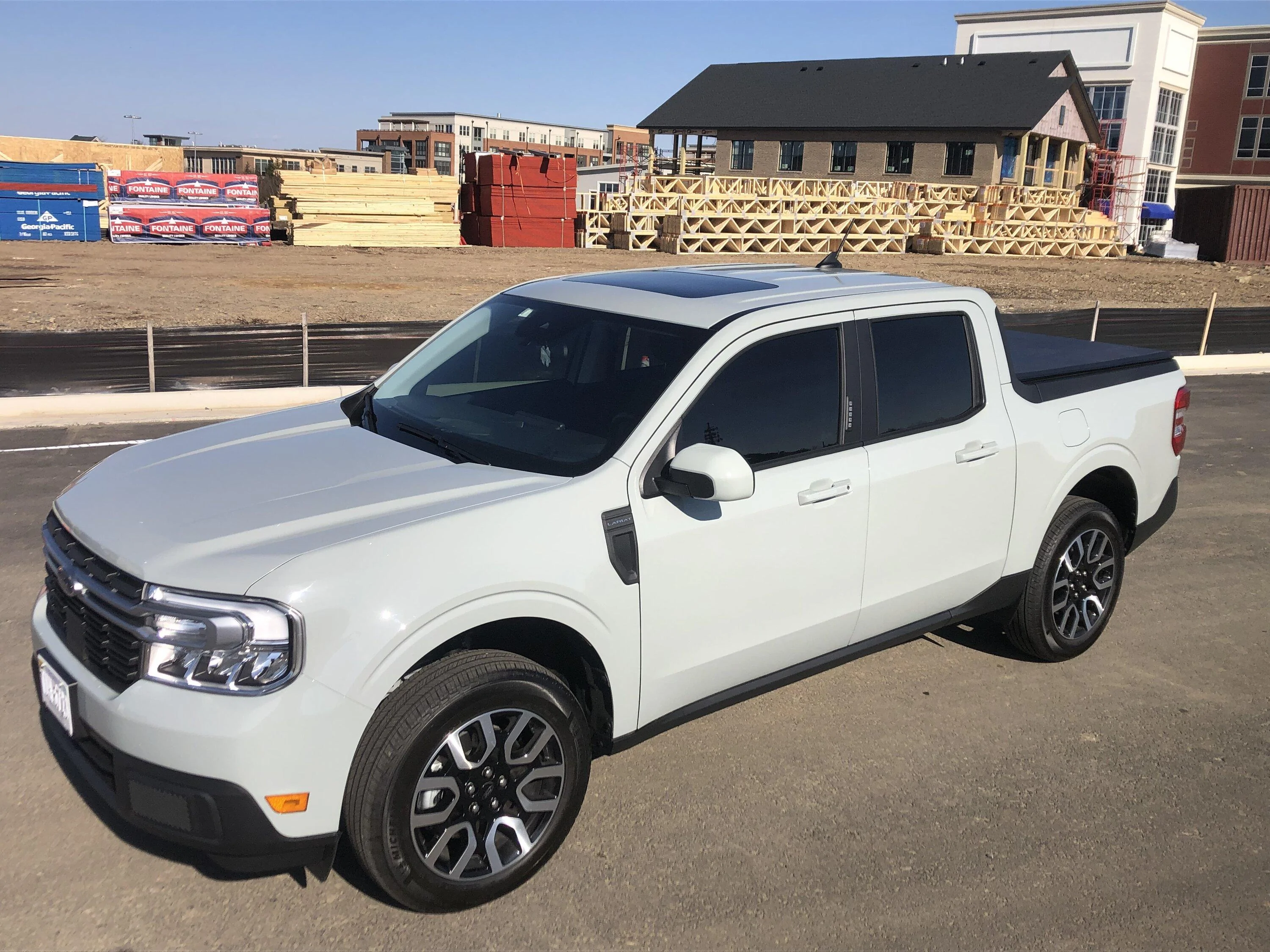 Ford Maverick JP’s Cactus Grey slightly modded commuter rig FD17C474-9A4C-4FF7-B10C-22B265DB5D2C
