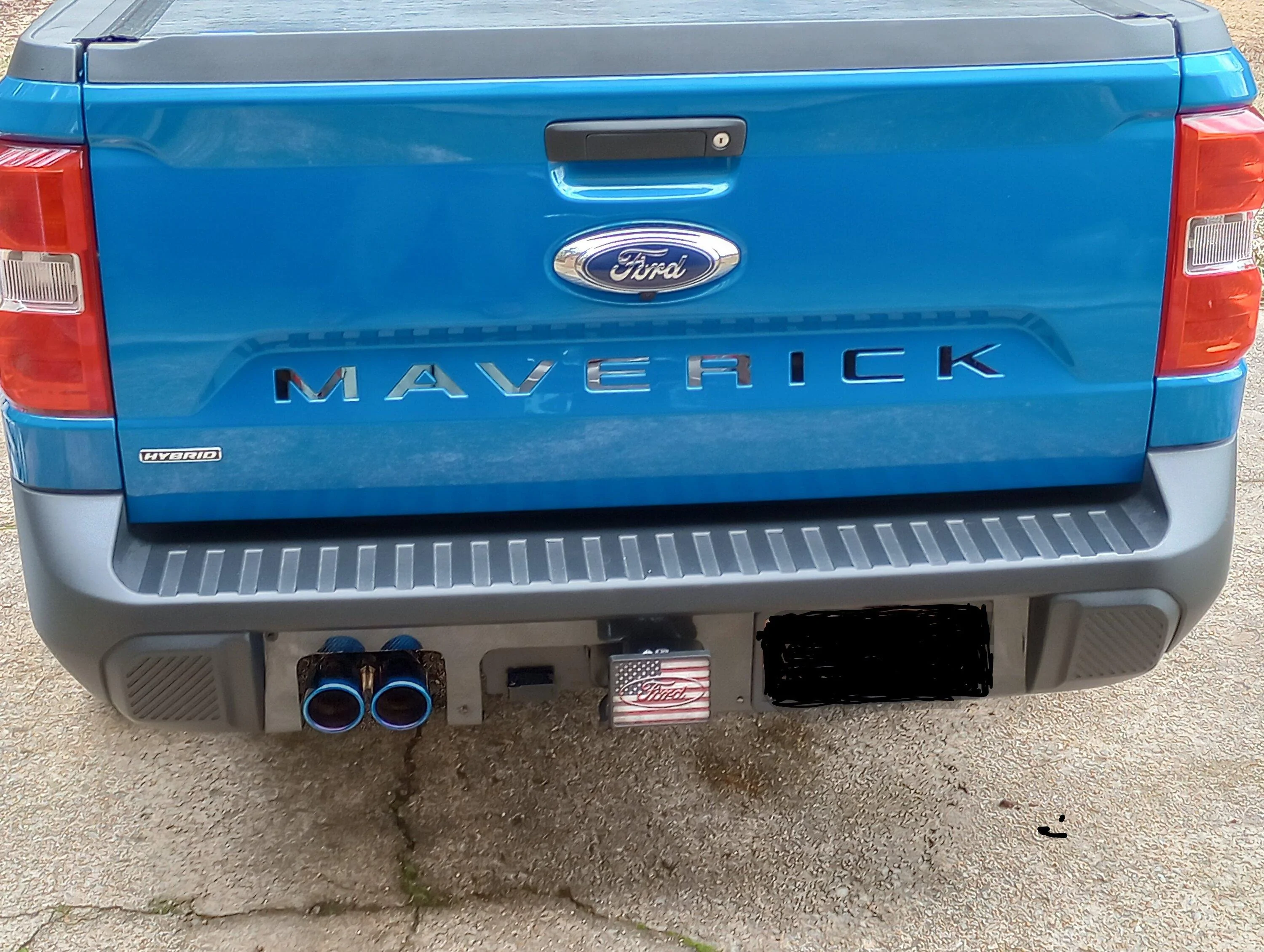 Ford Maverick Exhaust tip - how does this look? IMG_20230209_145017769_HDR~2