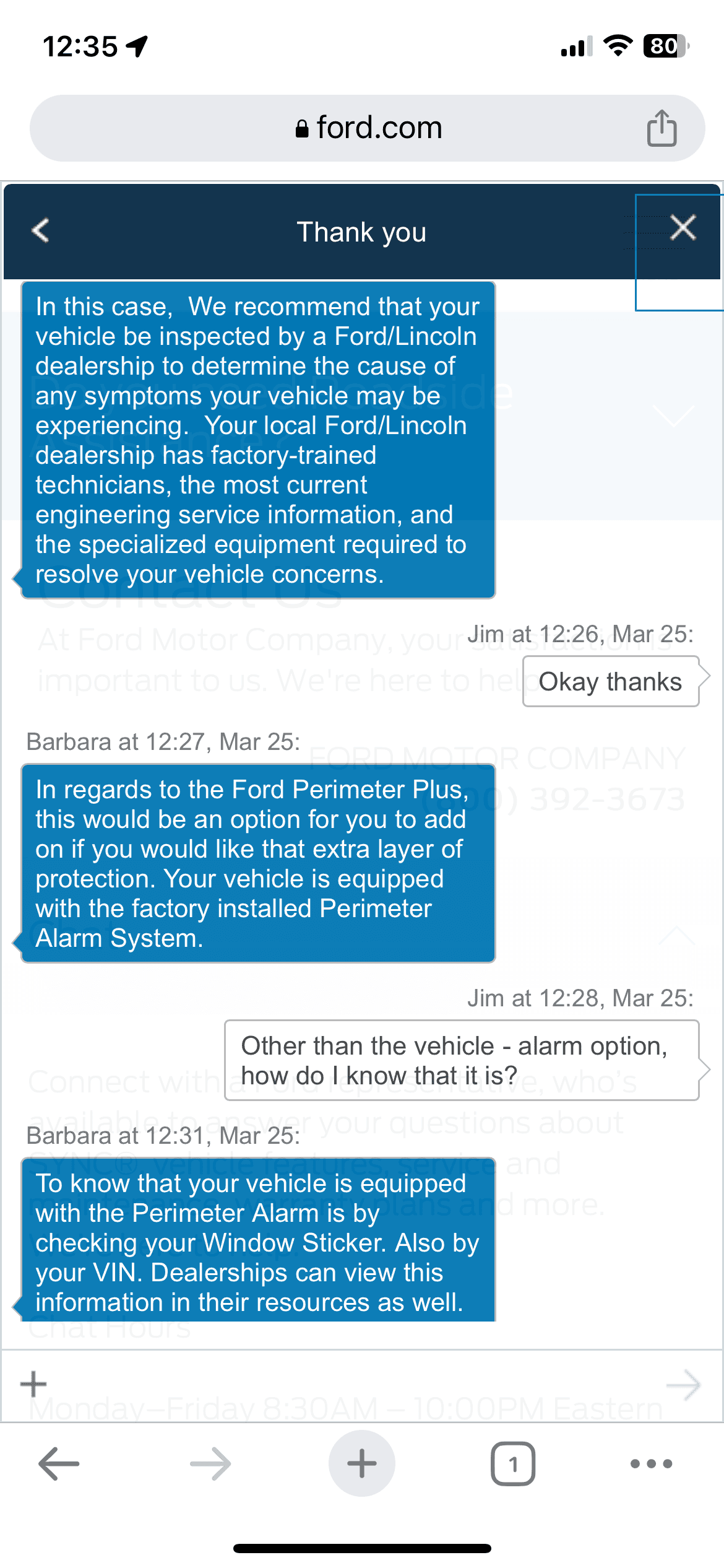 Ford Maverick Anti - theft Alarm System BDE06657-349A-4FDE-A9C3-3DCC6667DCFE