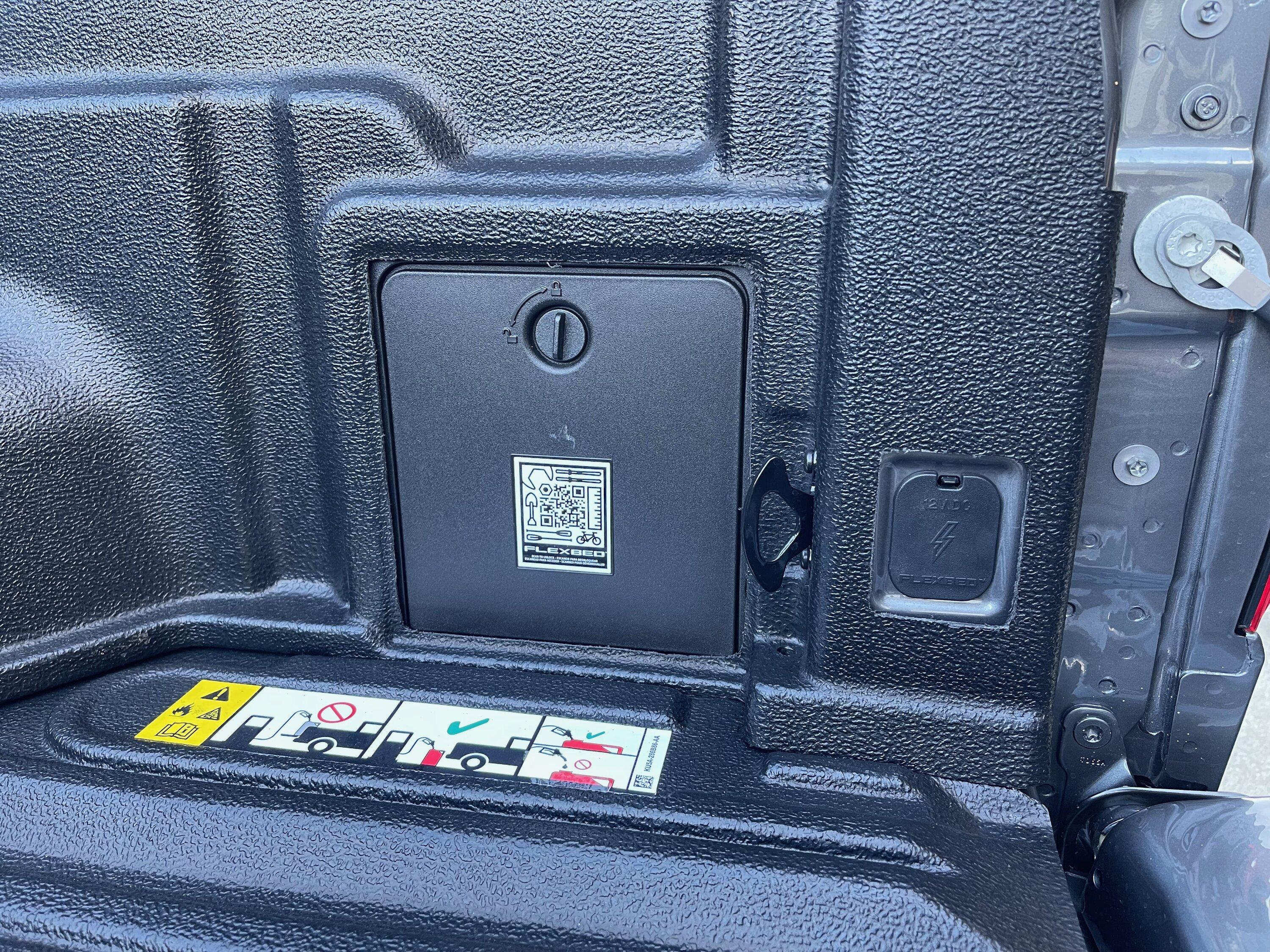 Ford Maverick Installed Ford Drop in Bed Liner IMG_8252