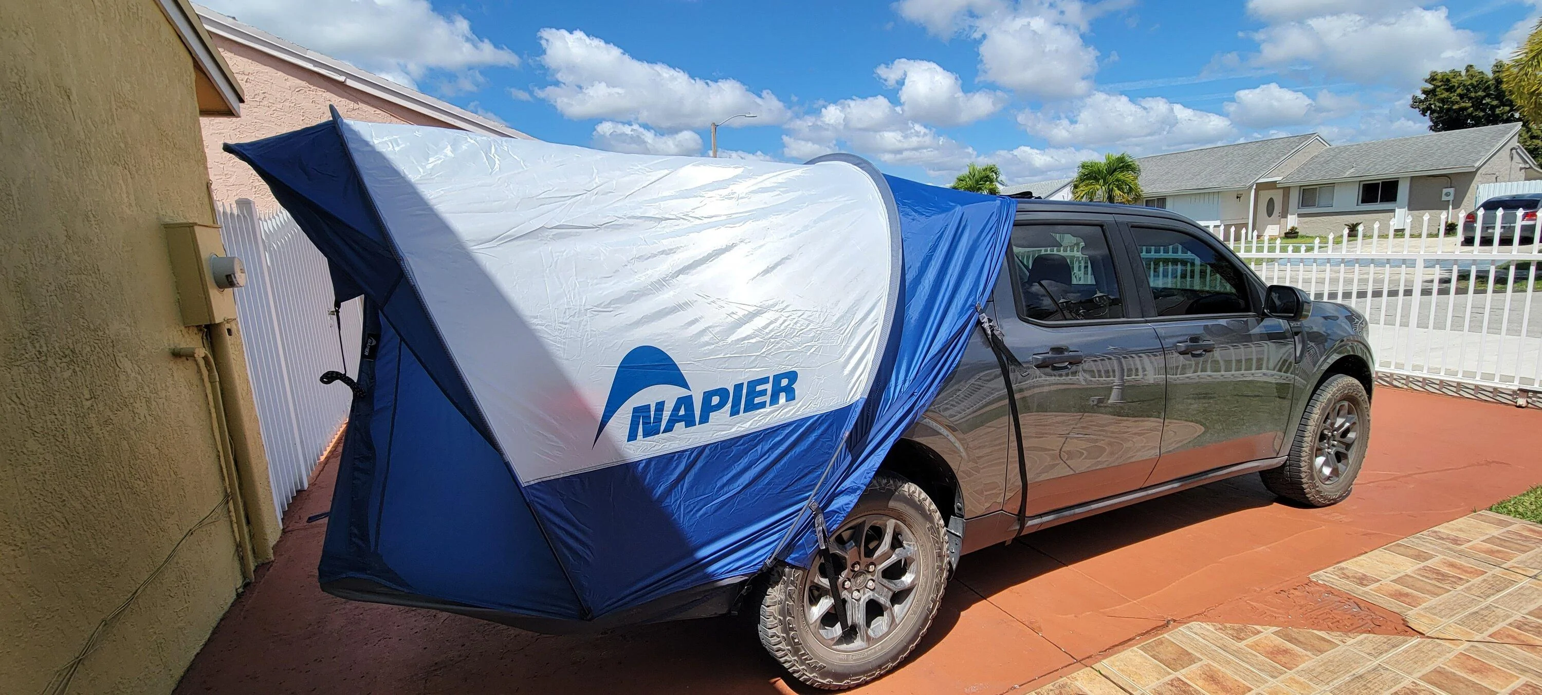 Ford Maverick Found a Truck Bed Tent that fits Maverick! 20230326_121649