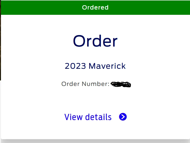 Ford Maverick Ford account website errors 1679934994524