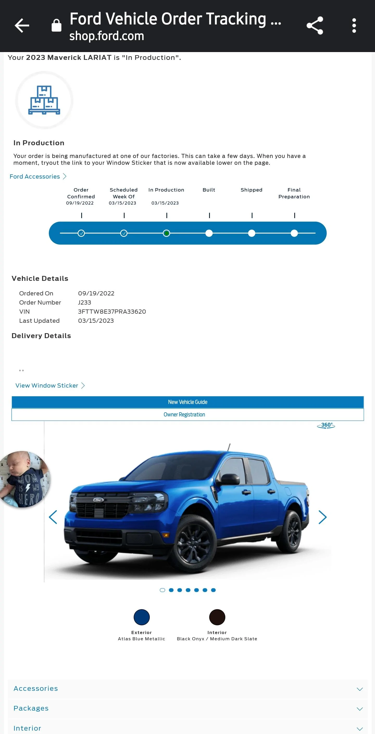 Ford Maverick 📬 1/26/23 Scheduling Email Received Group [EMAILS NOW ARRIVING!] Screenshot_20230328_211907_Chrom