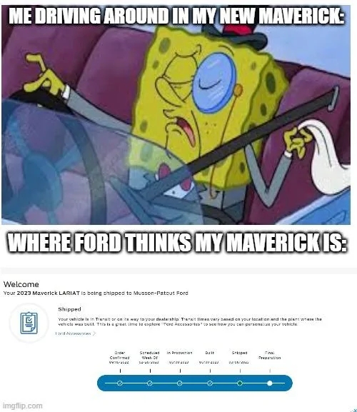 Ford Maverick Maverick Memes -  fun diversion while we wait [ ** NO POLITICS ** ] Ford Confused