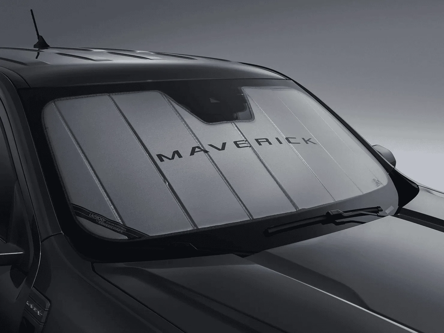 Ford Maverick A question for any Covercraft UVS100 sunshade owners 1680126867143