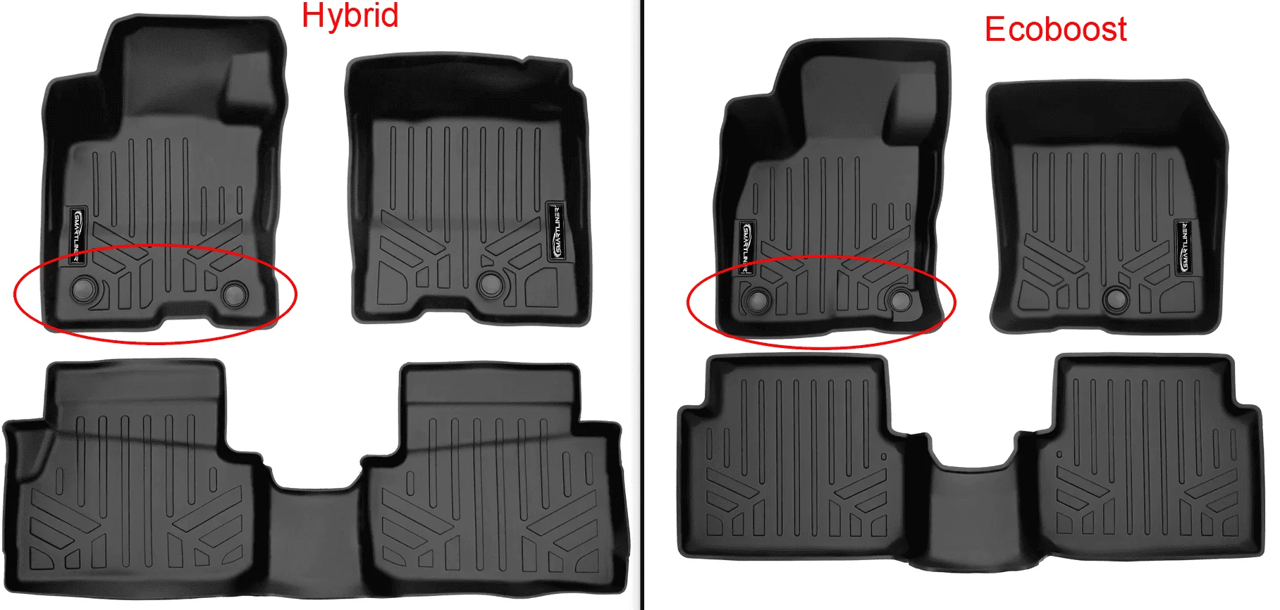 Ford Maverick WeatherTech Mats vs. Ford Maverick Mats Comparison Review -- Conclusion:  Go with WT 1680143309678