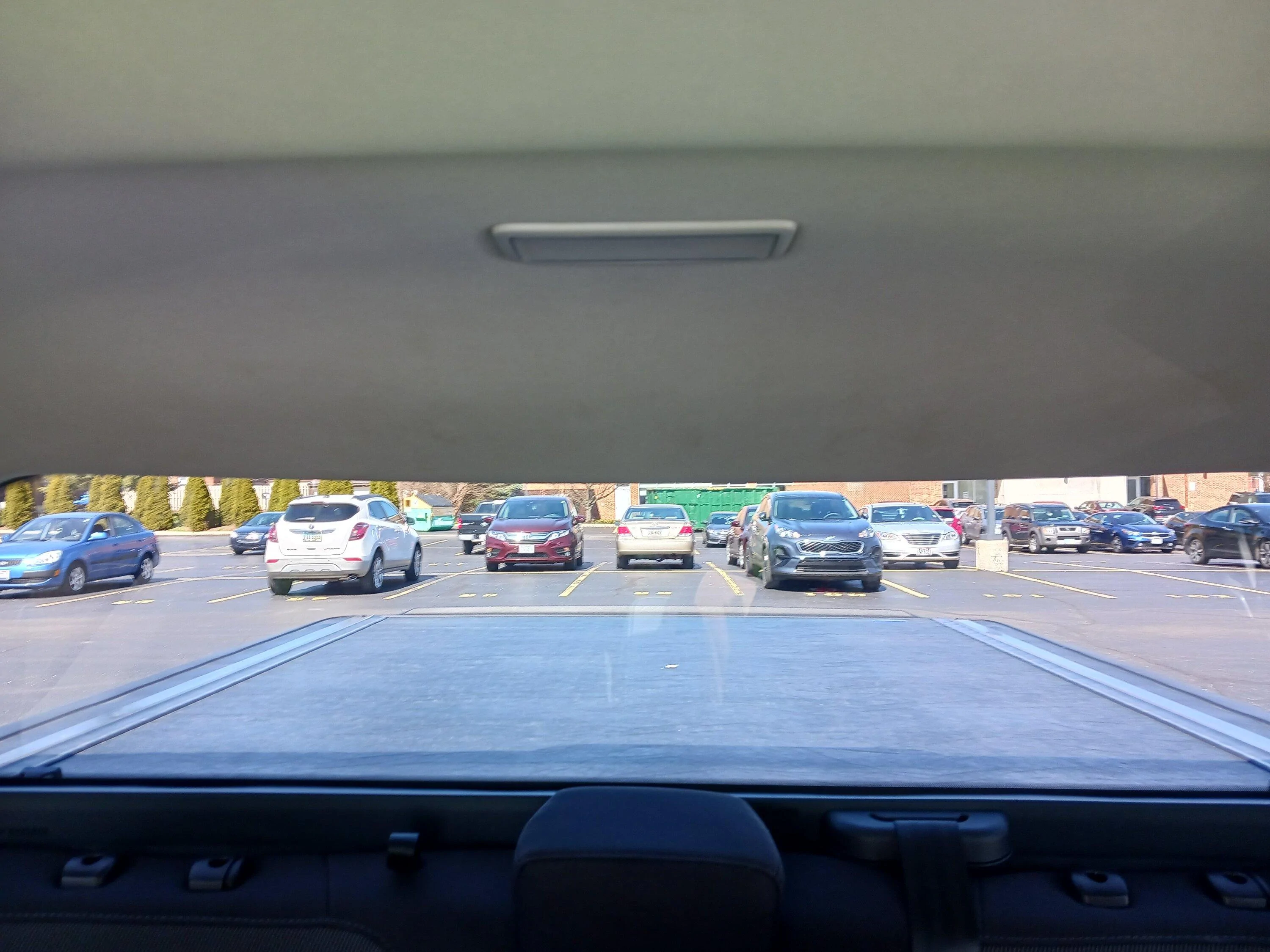 Ford Maverick Headliner loose or sagging after airbag recall? 20230330_141631