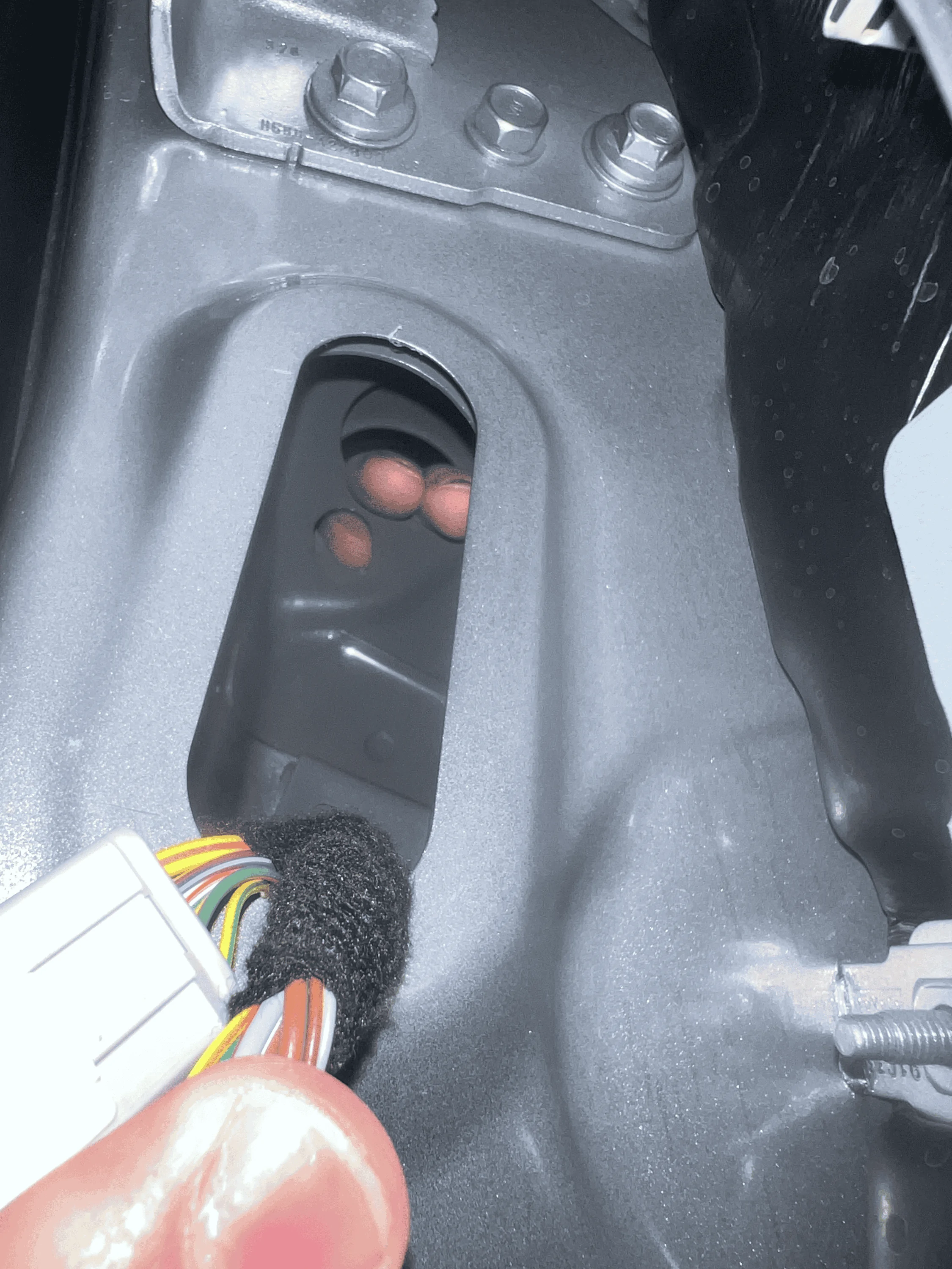 Ford Maverick How to Install New Speaker Wire in Doors 1680209010776
