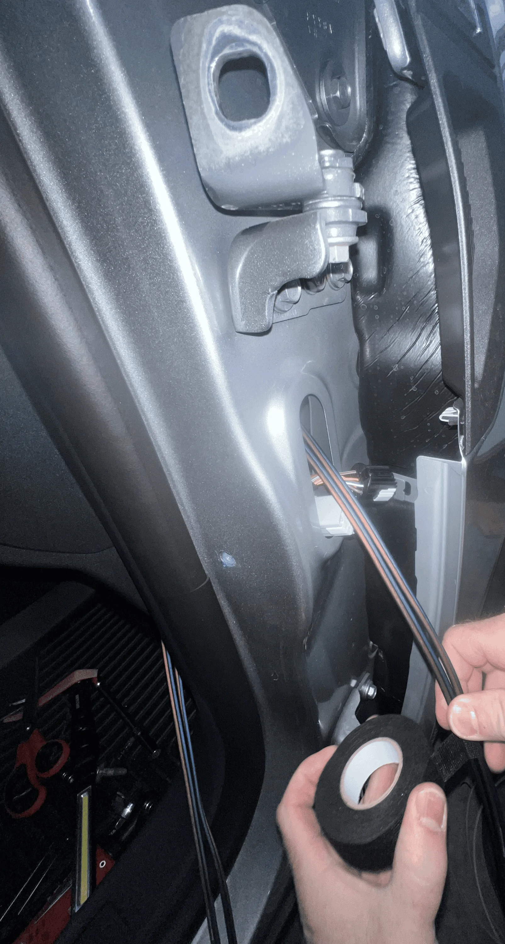 Ford Maverick How to Install New Speaker Wire in Doors 1680209199735