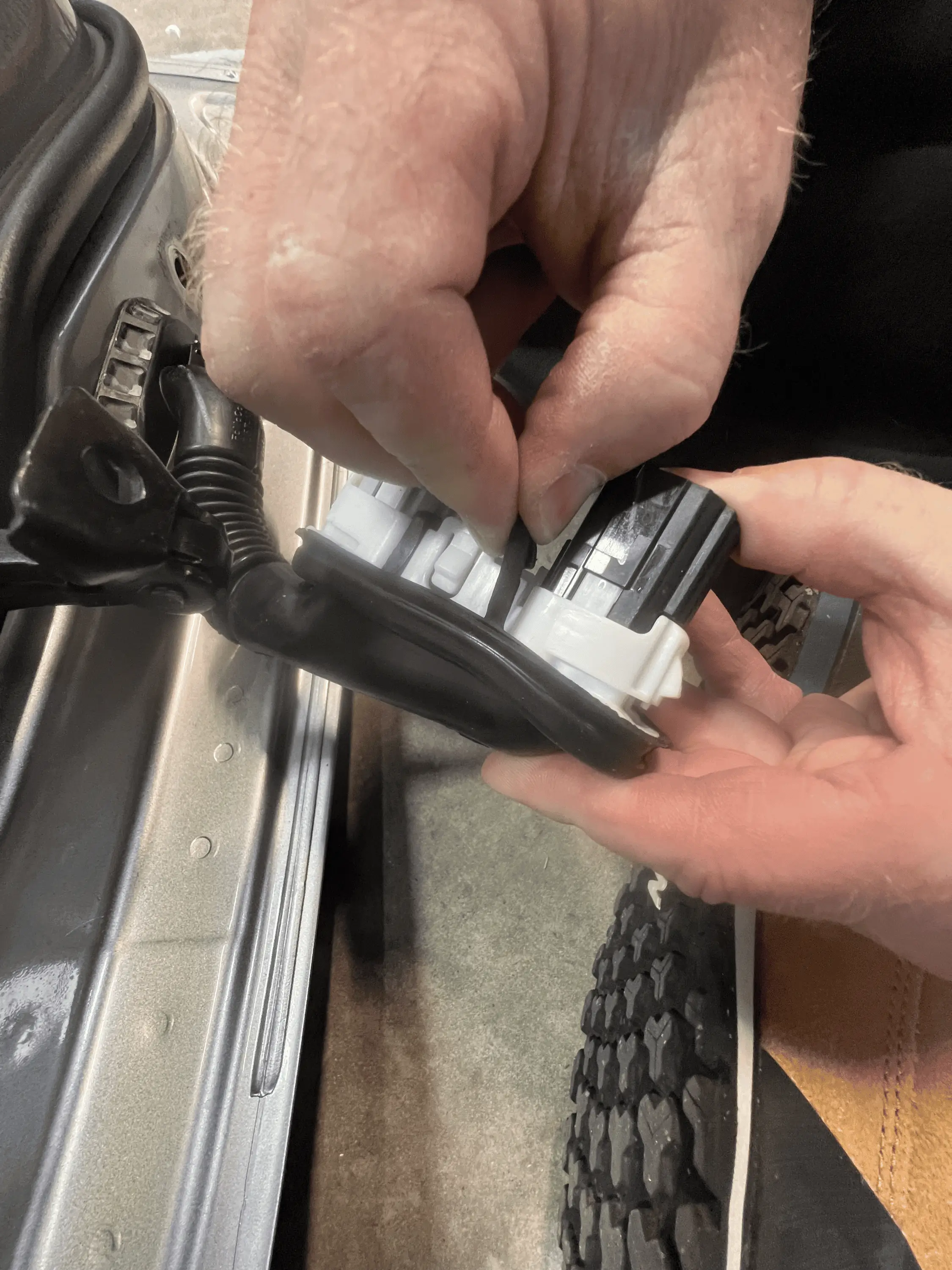 Ford Maverick How to Install New Speaker Wire in Doors 1680209415733