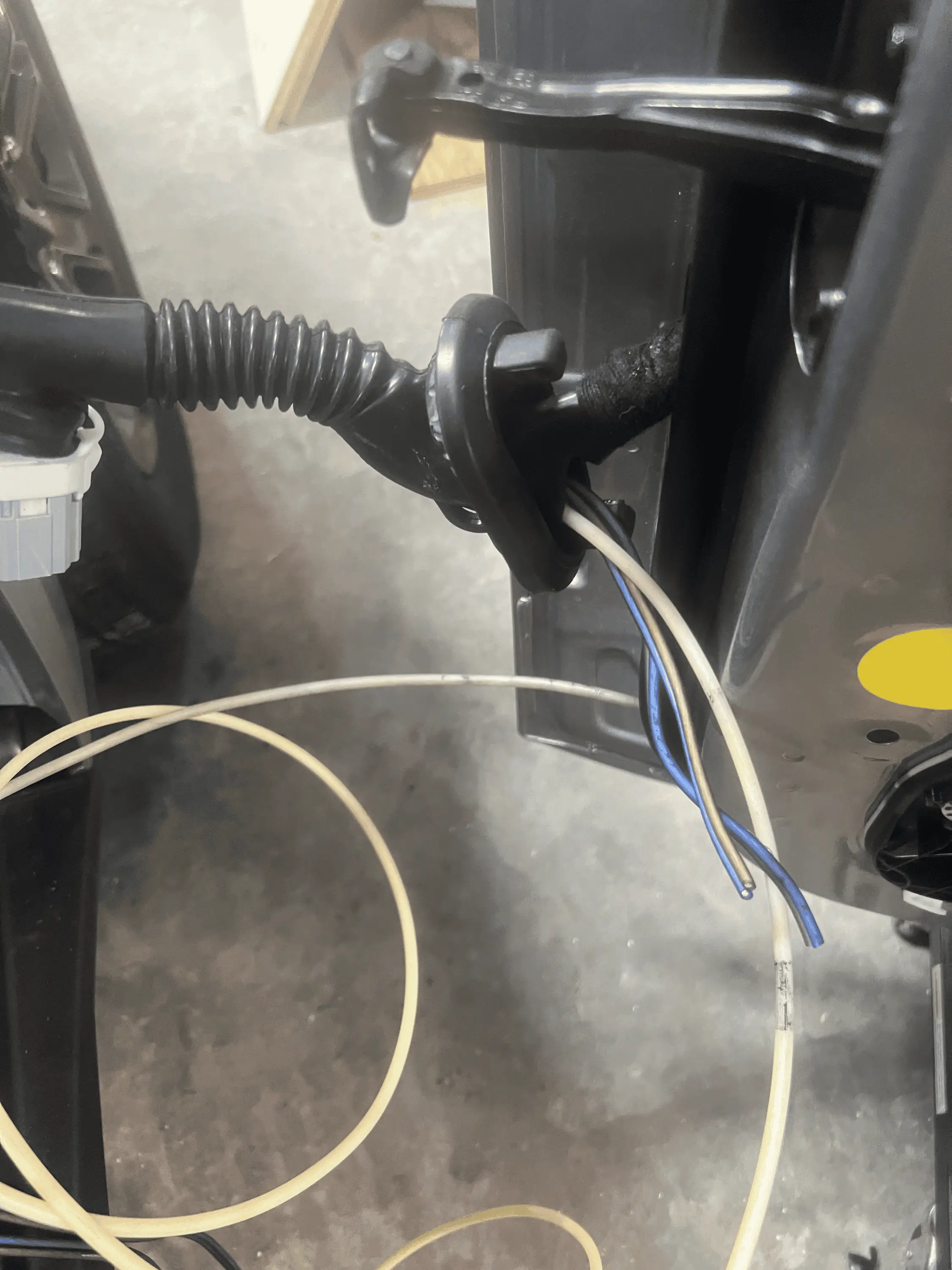 Ford Maverick How to Install New Speaker Wire in Doors 1680209530943